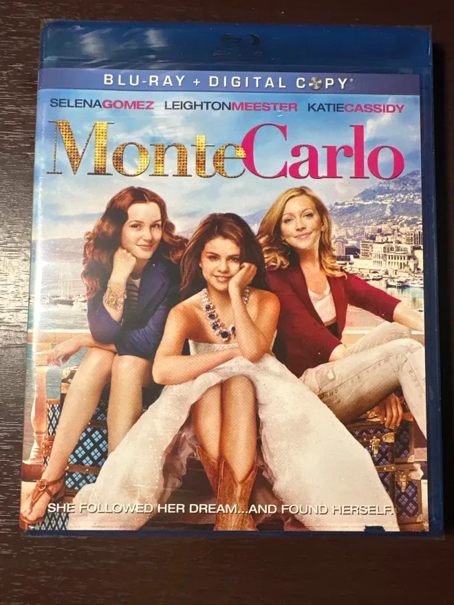 Monte Carlo 2011 Blu-ray NEW SEALED Selena Gomez Leighton Meester Thomas Bezucha