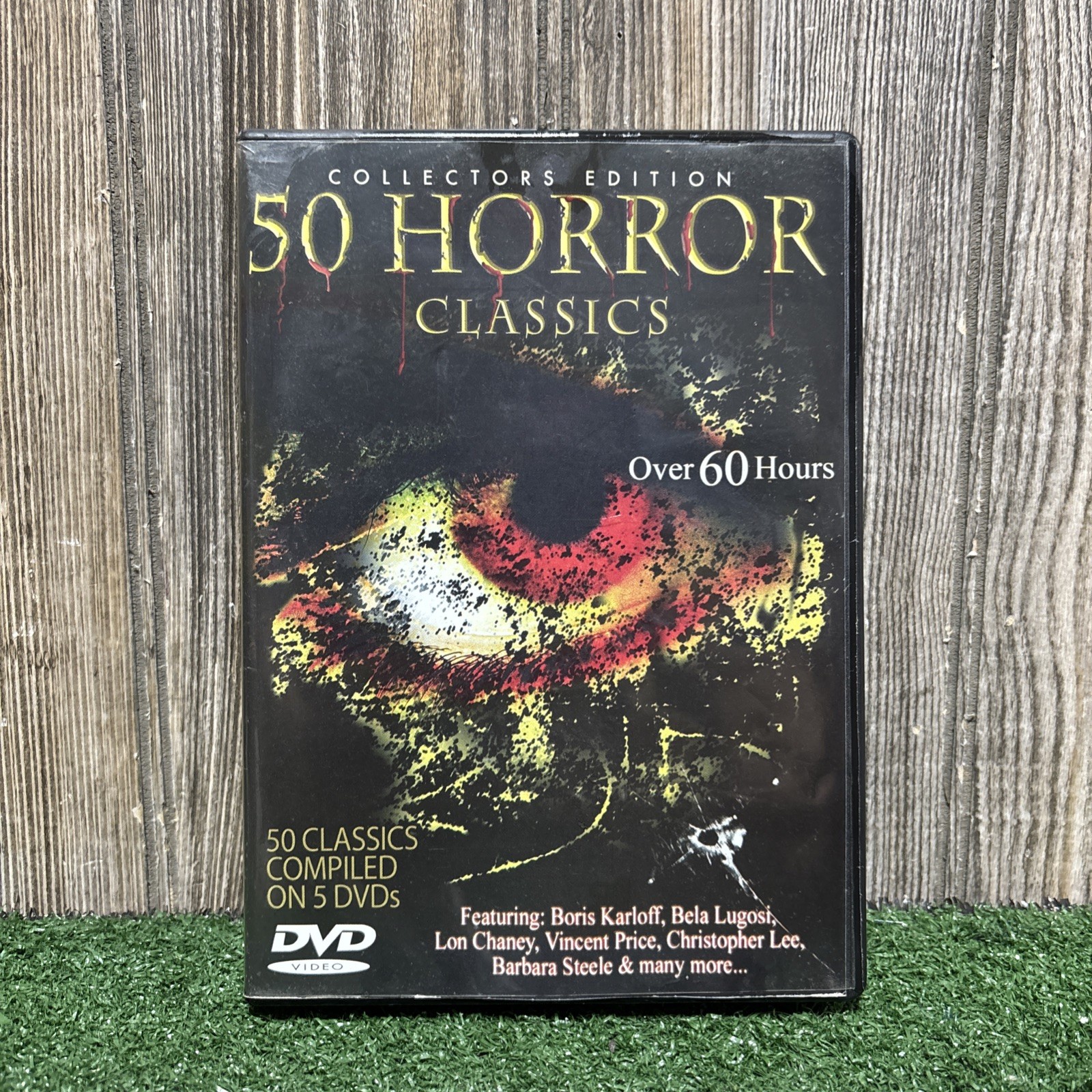 Horror 50 Classics RARE DVD 5-Disc Set WITH Over 60 Horrors of Fright Halloween