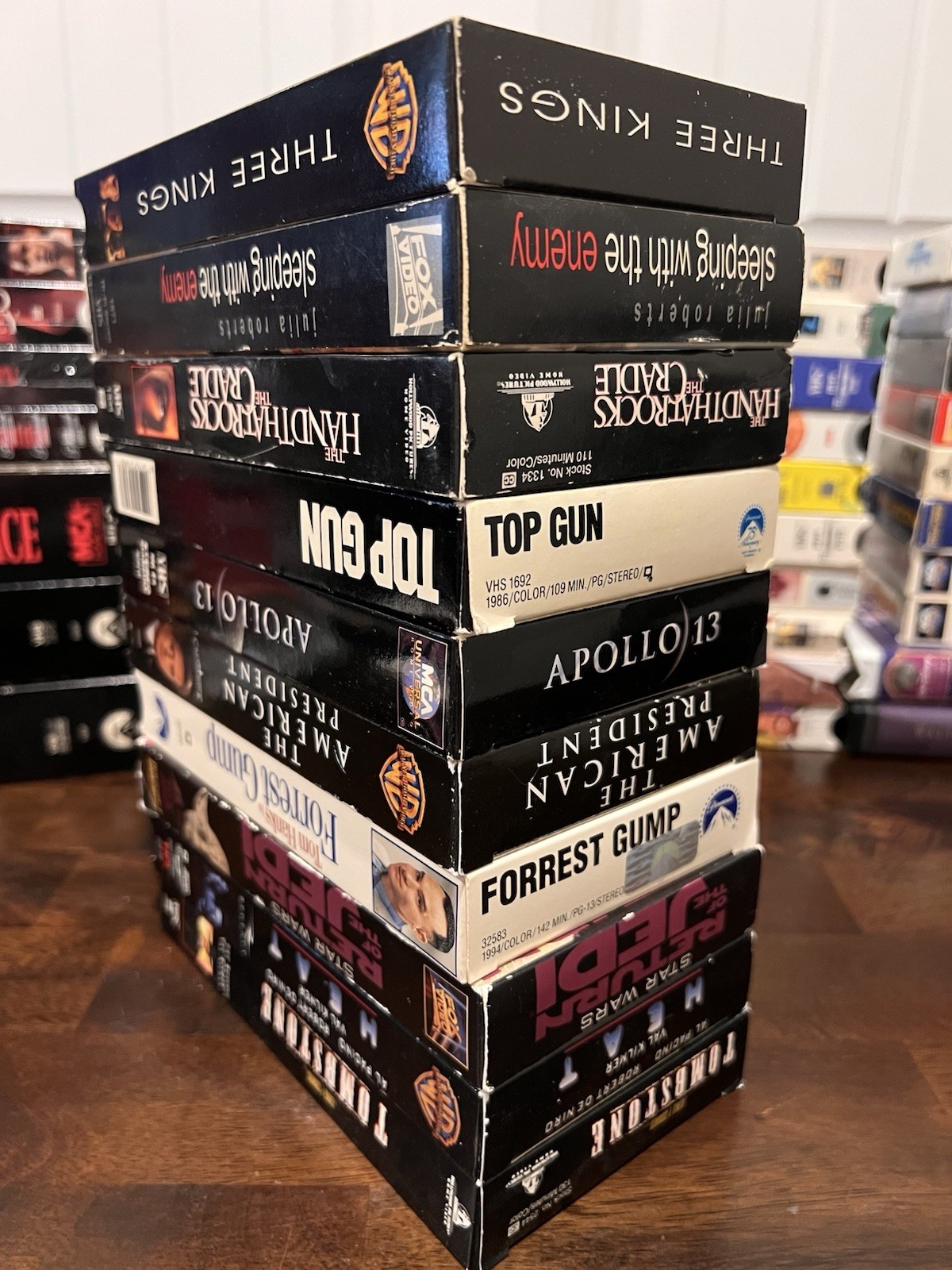 Lot Of 10 VHS Tapes Various Titles Action Drama Comedy 70s 80s 90s 00s Classics!
