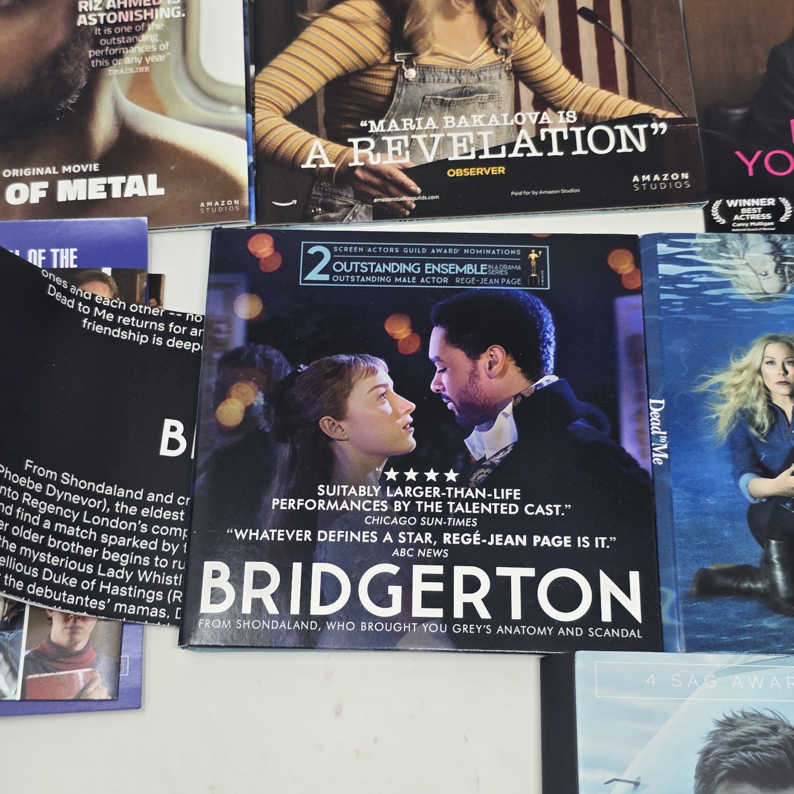 Screener Lot Of 16 Sag Awards Ted Lasso Sound Of Metal Bridgerton Dead To Me