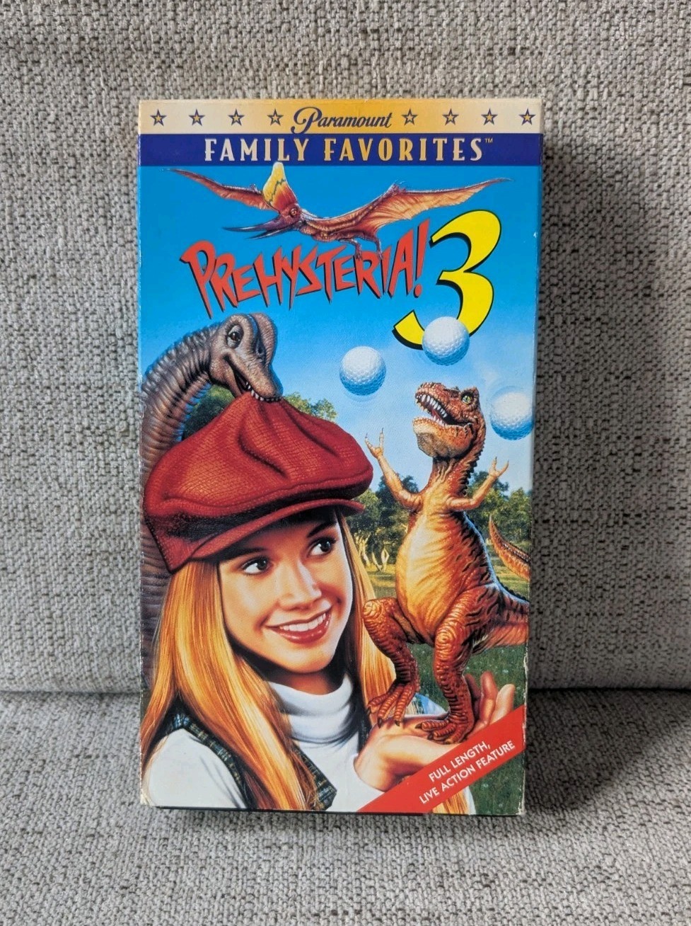 Prehysteria 3 | 1995 VHS Paramout | OOP Whitney Anderson