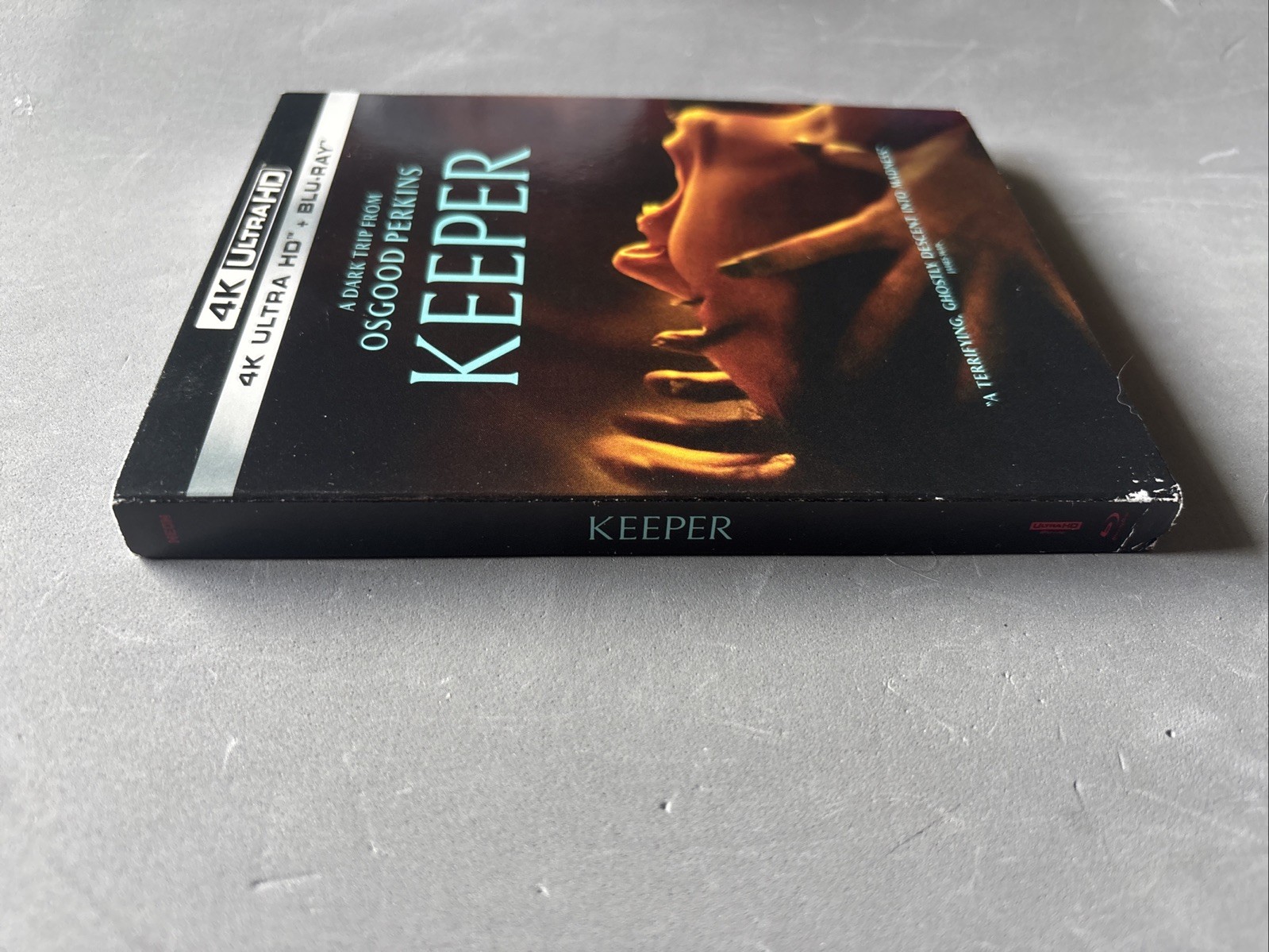 Keeper 4K Ultra HD Blu-ray With Slipcover New Osgood Perkins