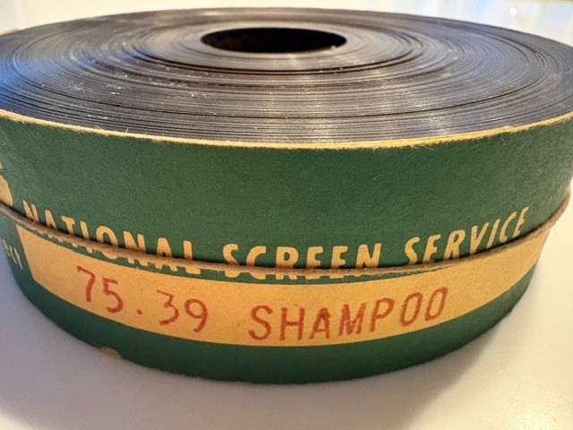 Original 1975 SHAMPOO NSS 35mm Theatrical Trailer Film Reel