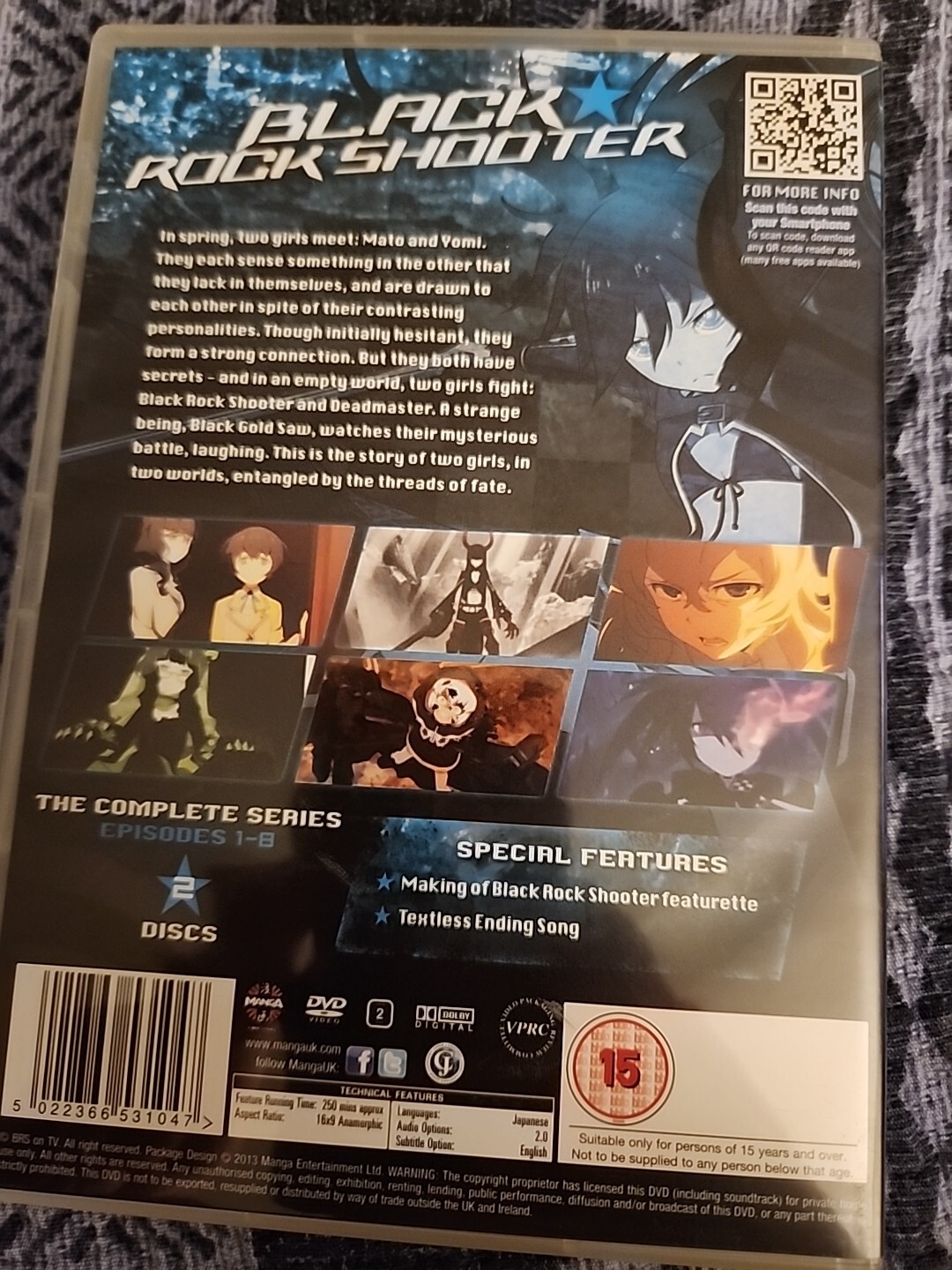 Black Rock Shooter (DVD, 2012)
