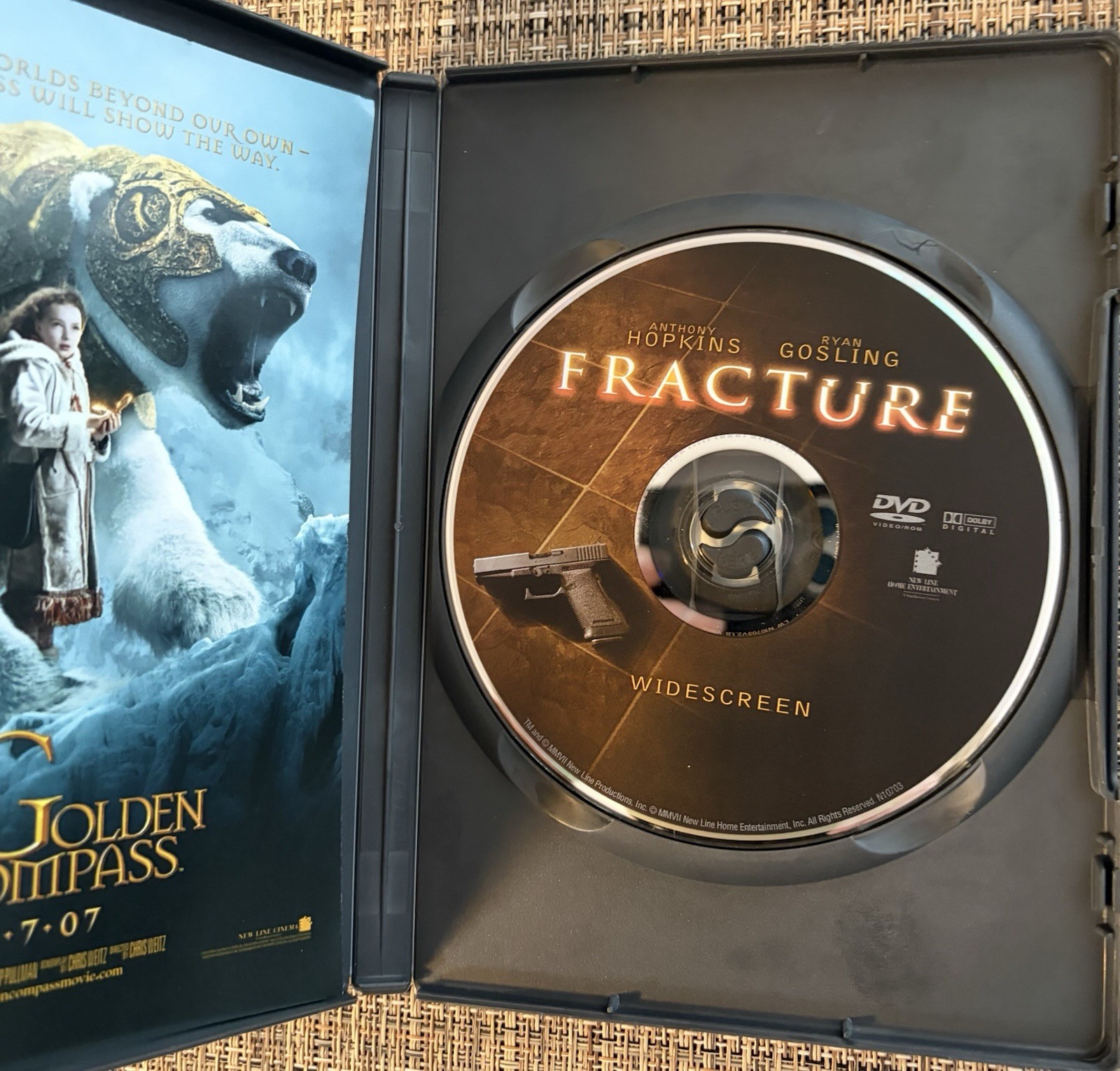 Fracture Widescreen Alternate Endings Deleted Scenes Anthony Hopkins Gosling
