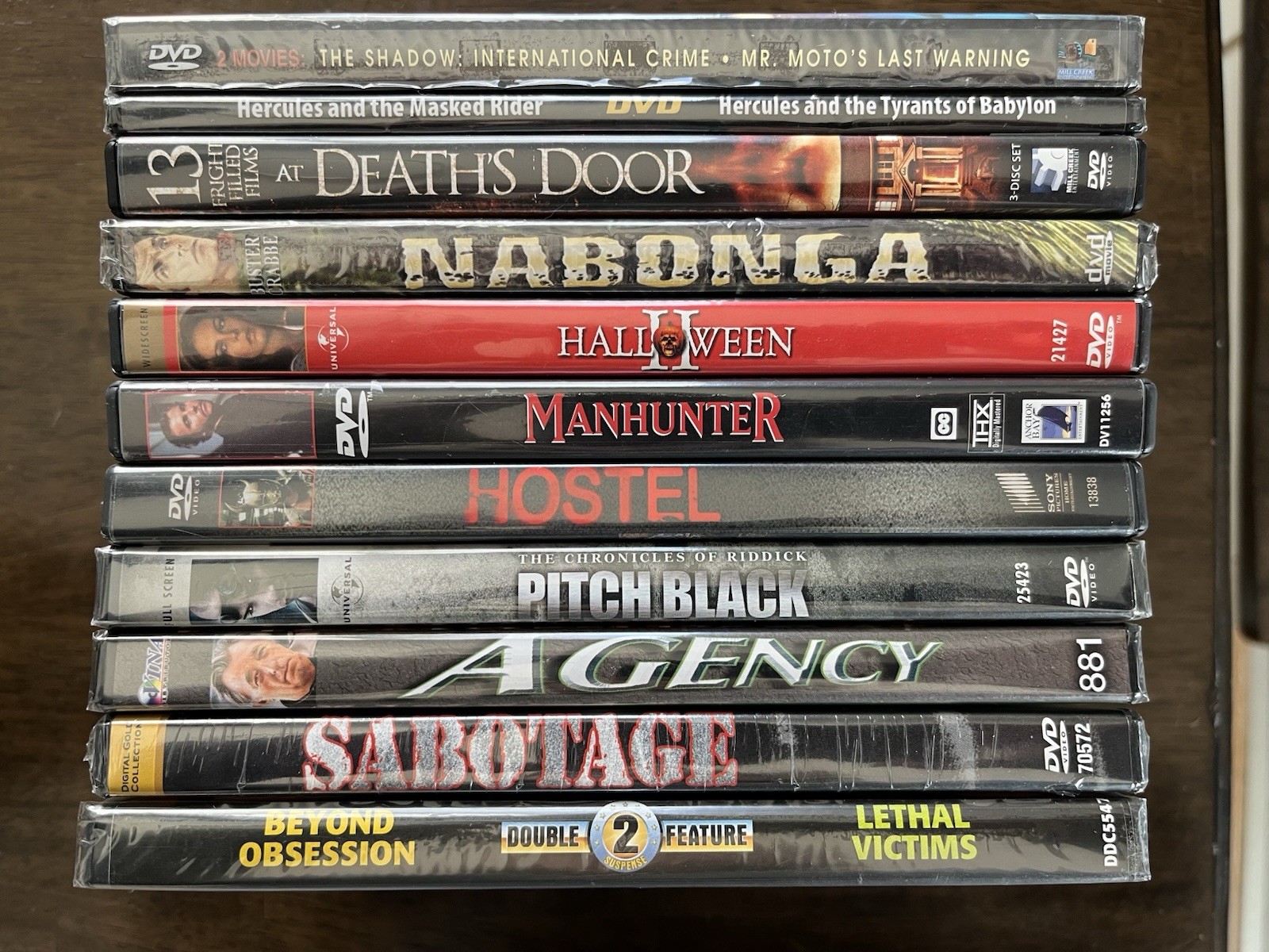 Horror Slasher B-Movie Sci-Fi 26 Movies All Titles Listed LOOK! MINT! 11 DVDs