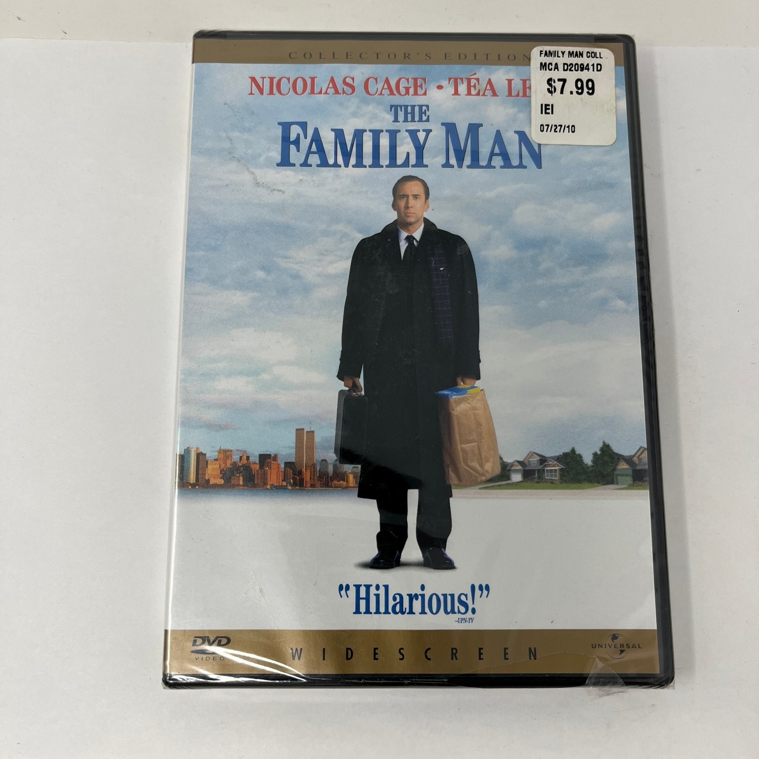 The Family Man DVD 2000 Collector’s Edition Nicolas Cage Téa Leoni
