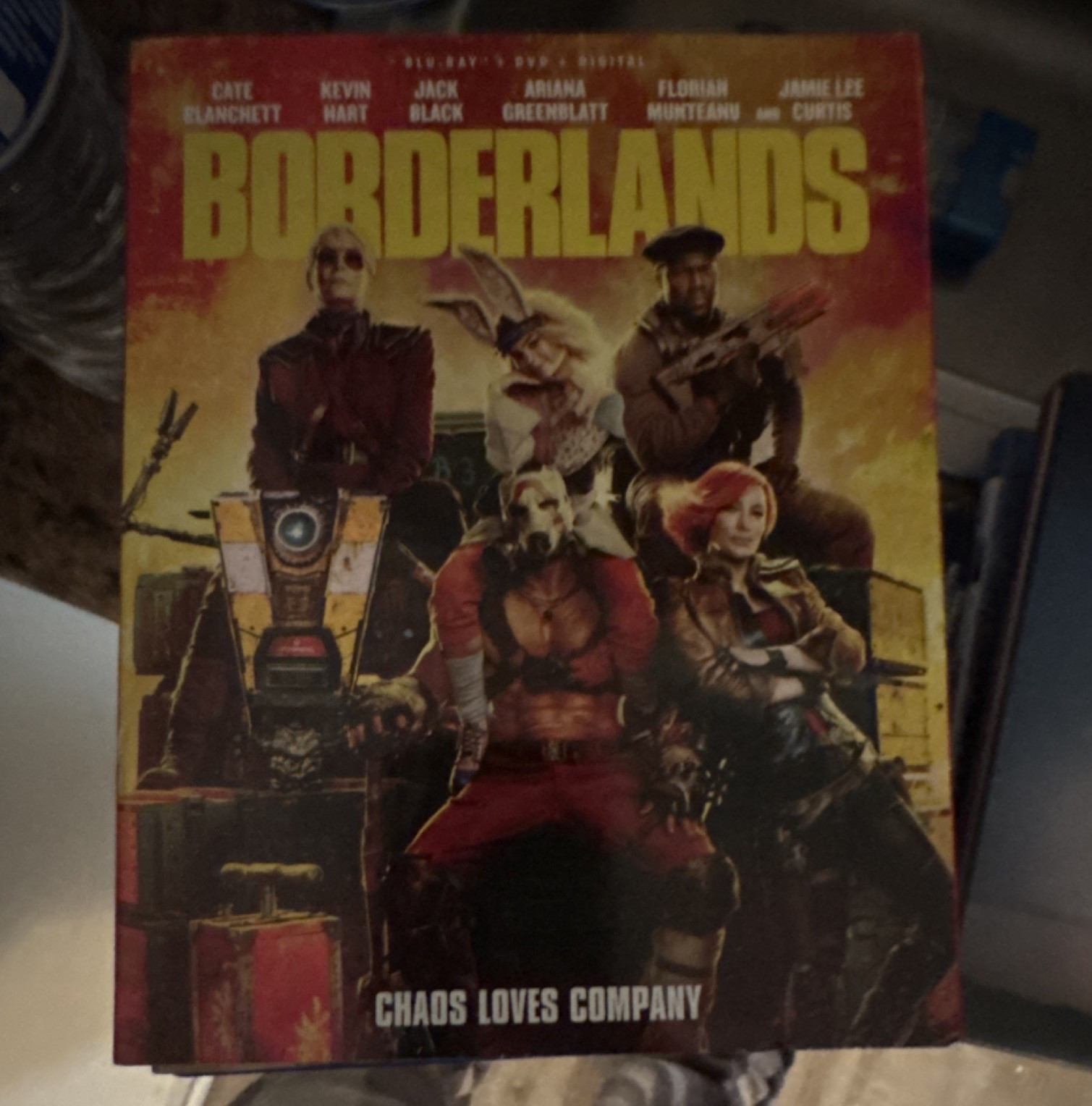 Borderlands Blu-ray Movie w/ Cate Blanchett, Kevin Hart, Jack Black
