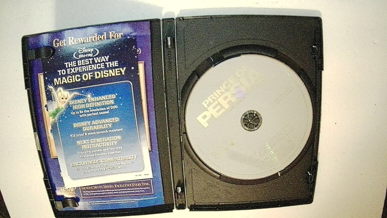 Prince of Persia The Sands of Time DVD 2010 Jake Gyllenhaal Jerry Bruckheimer