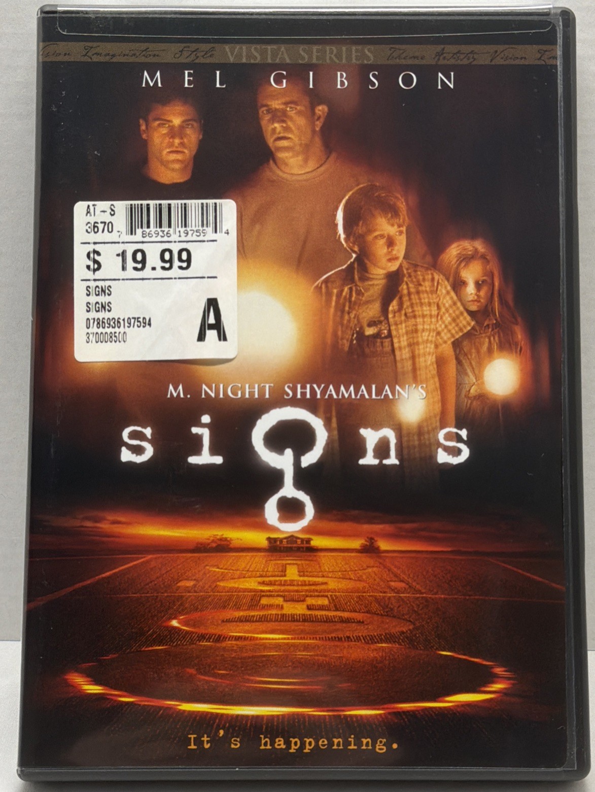 Signs (2002) Touchstone Vista Series Widescreen DVD | New SEALED