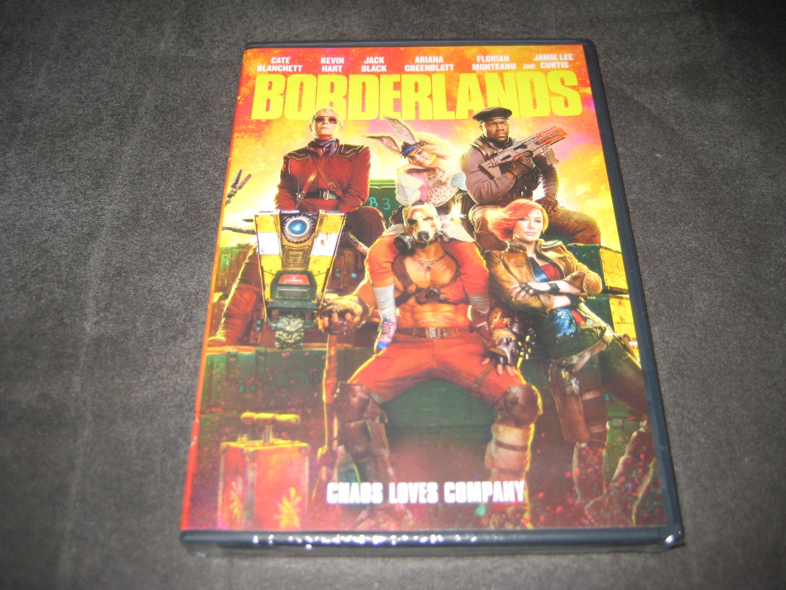 BORDERLANDS (DVD 2024) BRAND NEW – RATED PG-13 – WIDESCREEN – ACTION – ADVENTURE