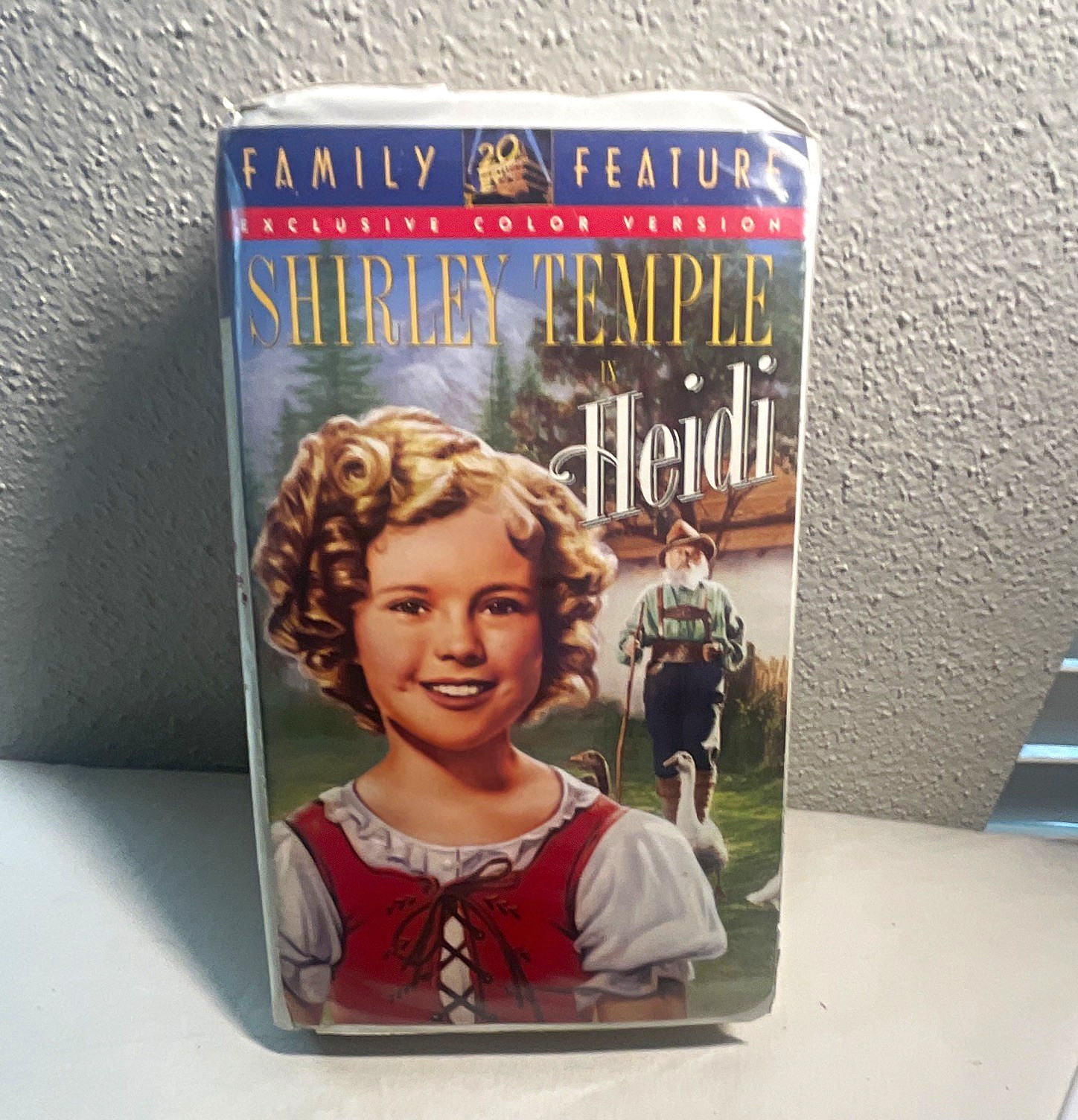 20th Century Fox Heidi VHS (1937) G NTSC Colorized English Allan Dwan