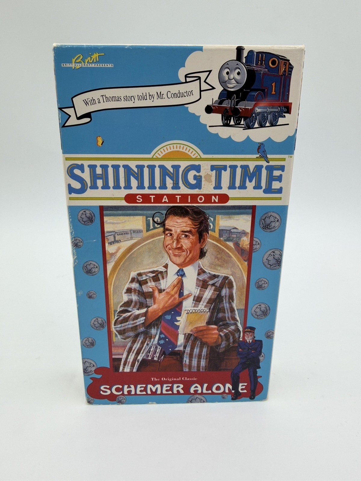 Shining Time Station Schemer Alone Vol 2 VHS 1993 Video Thomas Tank Engine Rare