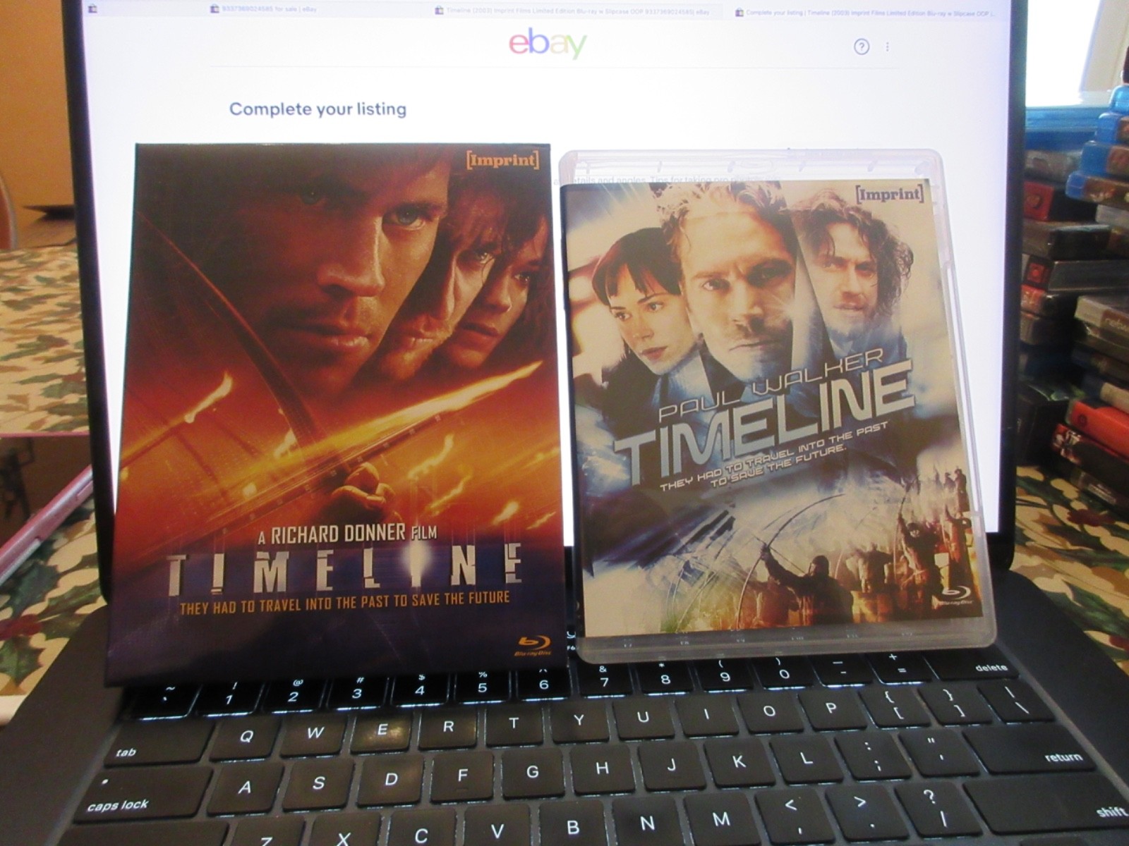 Timeline (2003) Imprint Films Limited Edition Blu-ray w Slipcase OOP MINT DISC!