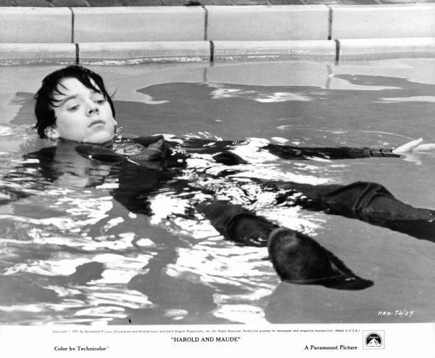 Bud Cort in a scene from the film Harold And Maude 1971 Old Movie Photo 2