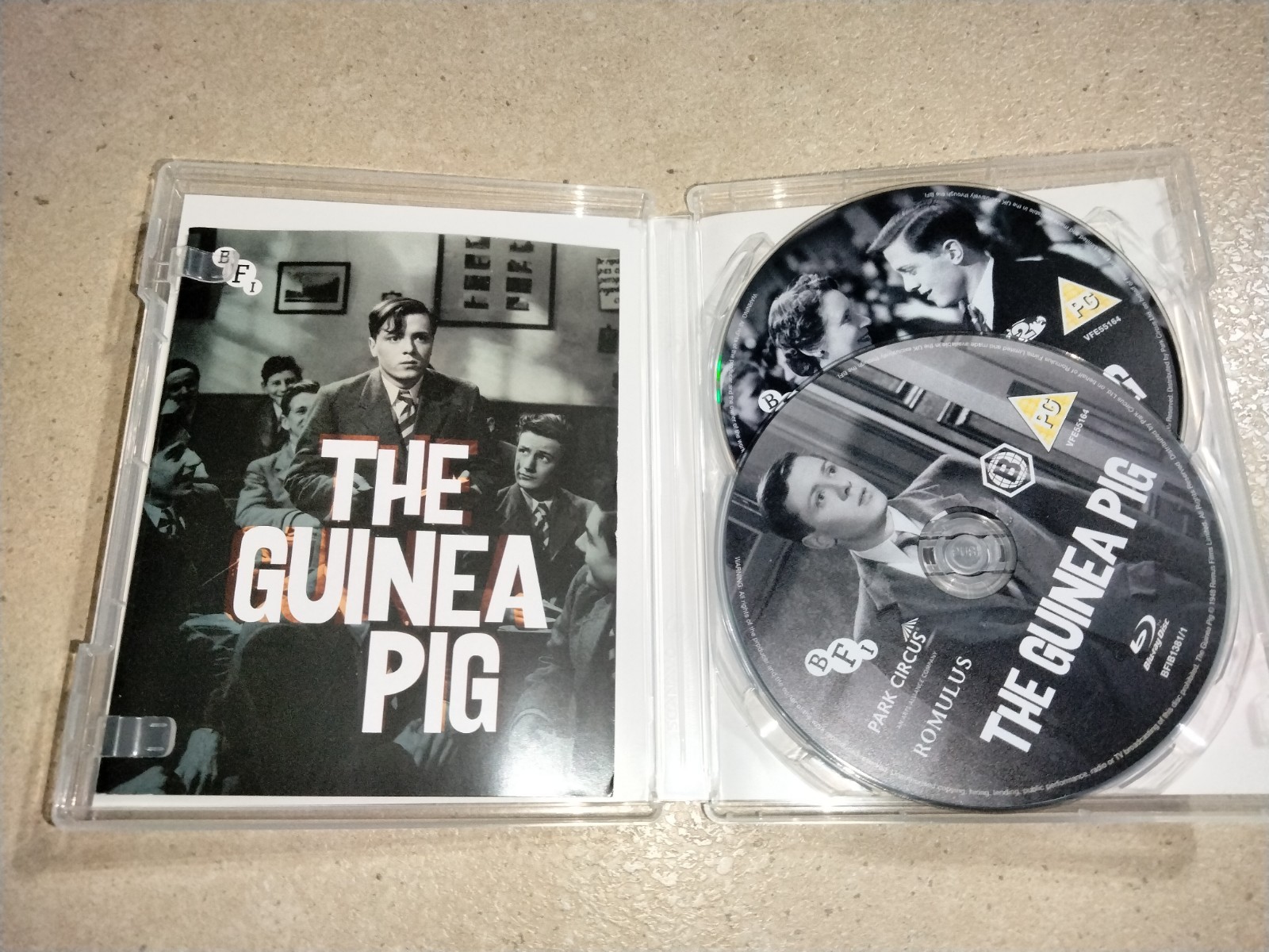 The Guinea Pig Blu-ray REGION B Richard Attenborough Youth Drama BFI