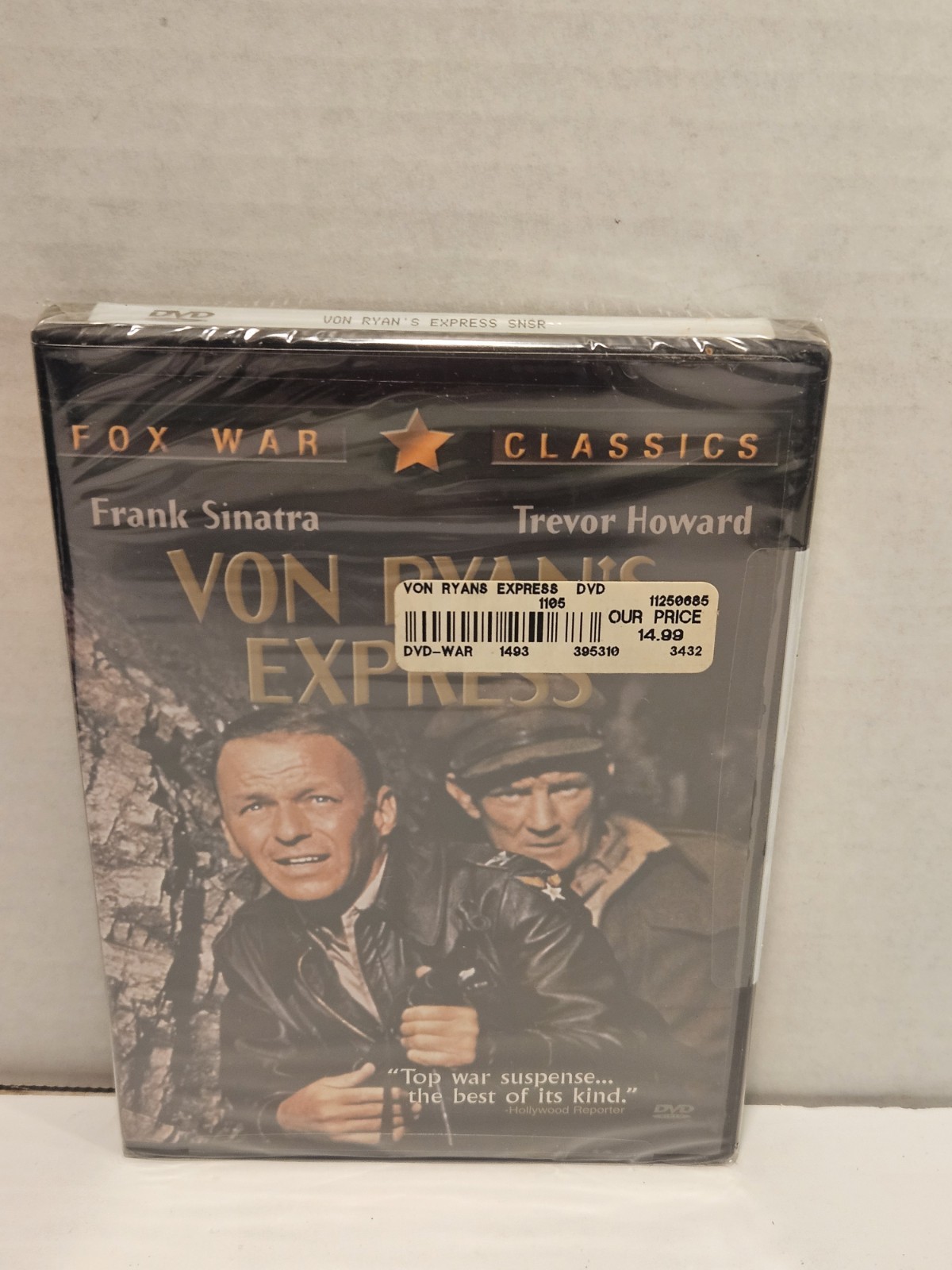 Von Ryan’s Express 1965 DVD, Fox War Classics, Frank Sinatra Brand New Sealed