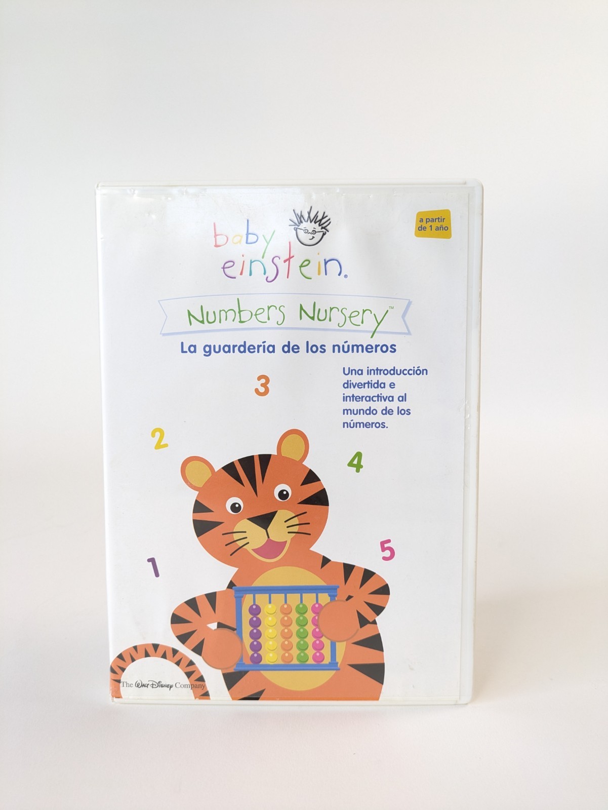 Rare Baby Einstein Numbers Nursery Spain 2005? DVD – Region 2, With Guide