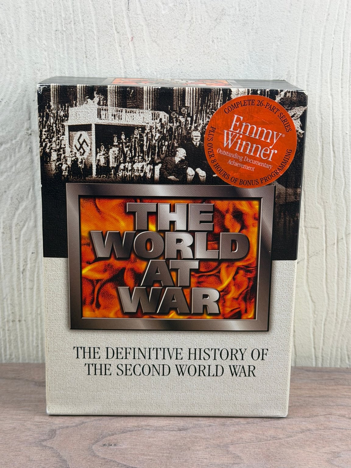 The World At War DVD 2000 Complete Series Laurence Olivier WWII Documentary Box