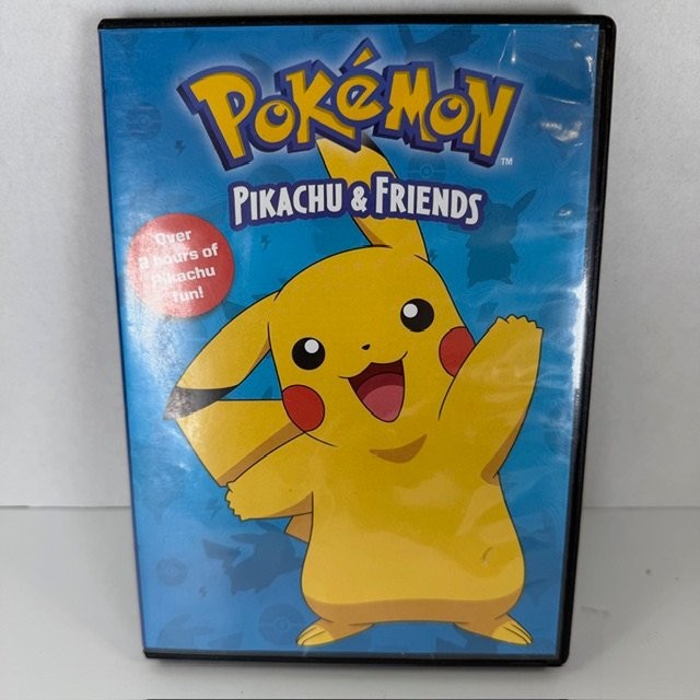 Pokémon Pikachu & Friends DVD 2006 English SDH 4:3 Aspect Ratio 175 Mins