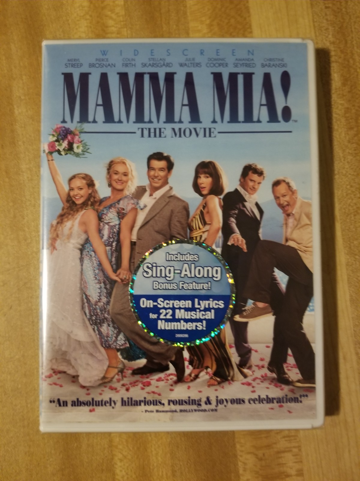 Mamma Mia! The Movie (DVD, 2008, Widescreen) New/ Sealed