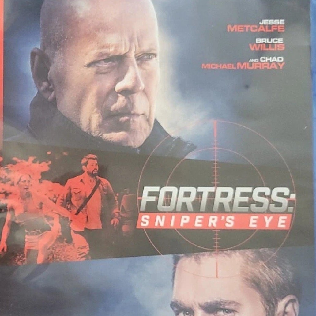 Fortress: Sniper’s Eye (Blu-ray, 2022) Action Thriller Sequel w/ Bruce Willis
