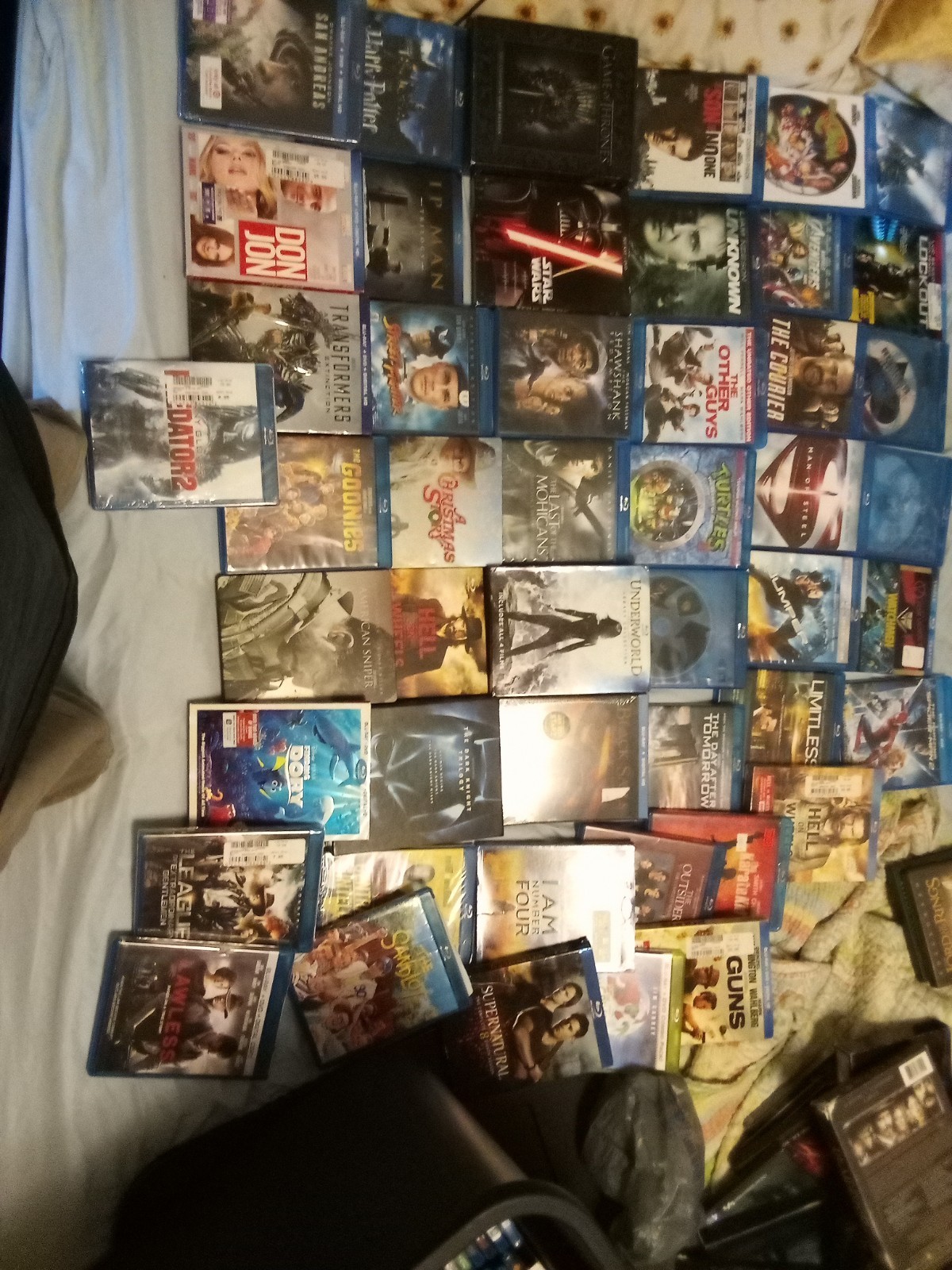 Huge Blu-ray Collection Lot (116) Movies Action Adventure Drama Comedy Horror