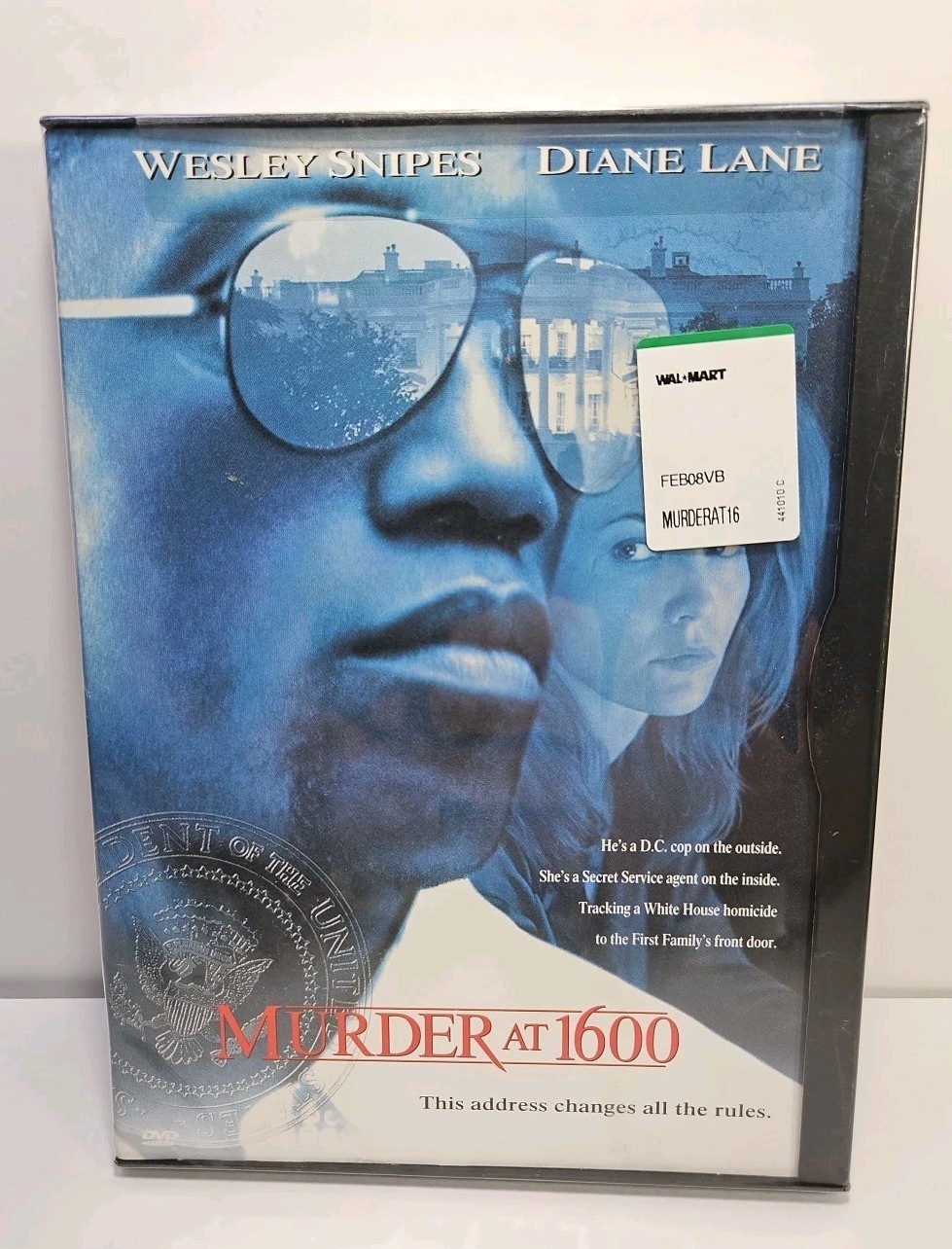 Murder at 1600 (DVD, 1997, SnapCase) NEW, SEALED, Diane Lane, Wesley Snipes