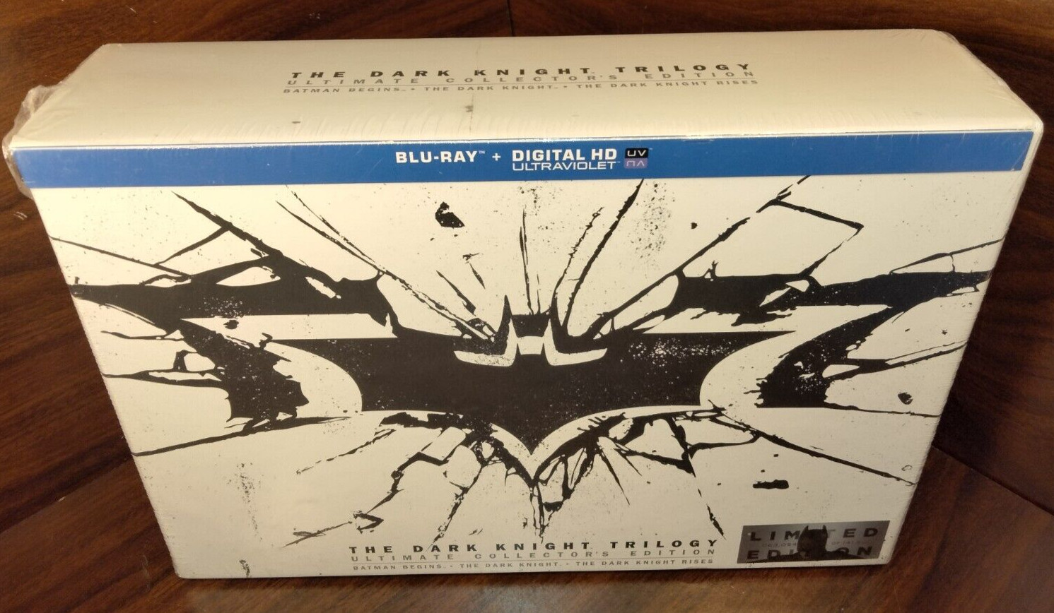 The Dark Knight Trilogy Ultimate Collectors Edition Blu-ray-NEW-Free Box Shippin