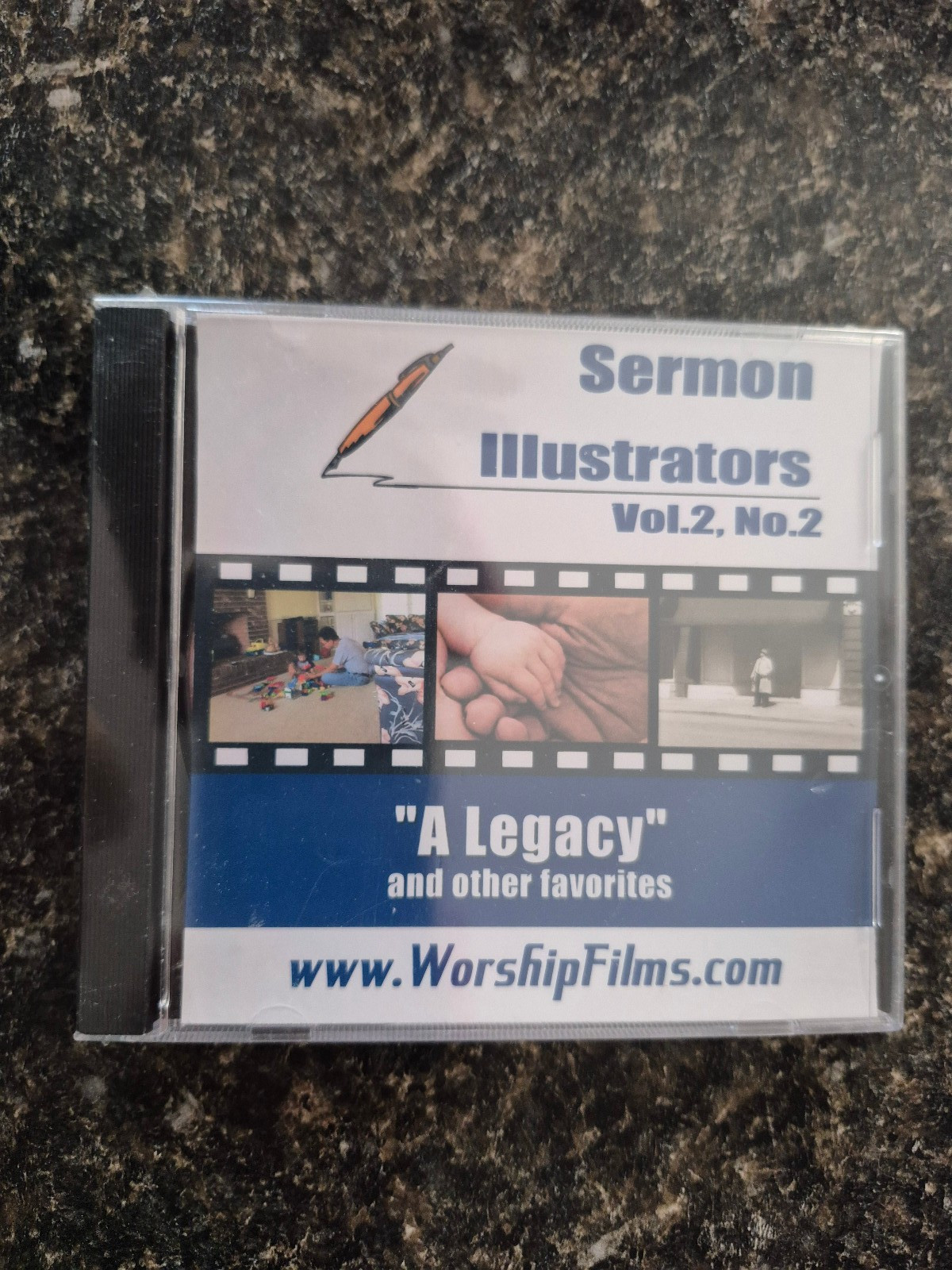 SERMON ILLUSTRATORS DVD (NTSC) Vol 2 No 2, “A Legacy” & others, Worshipfilms NEW