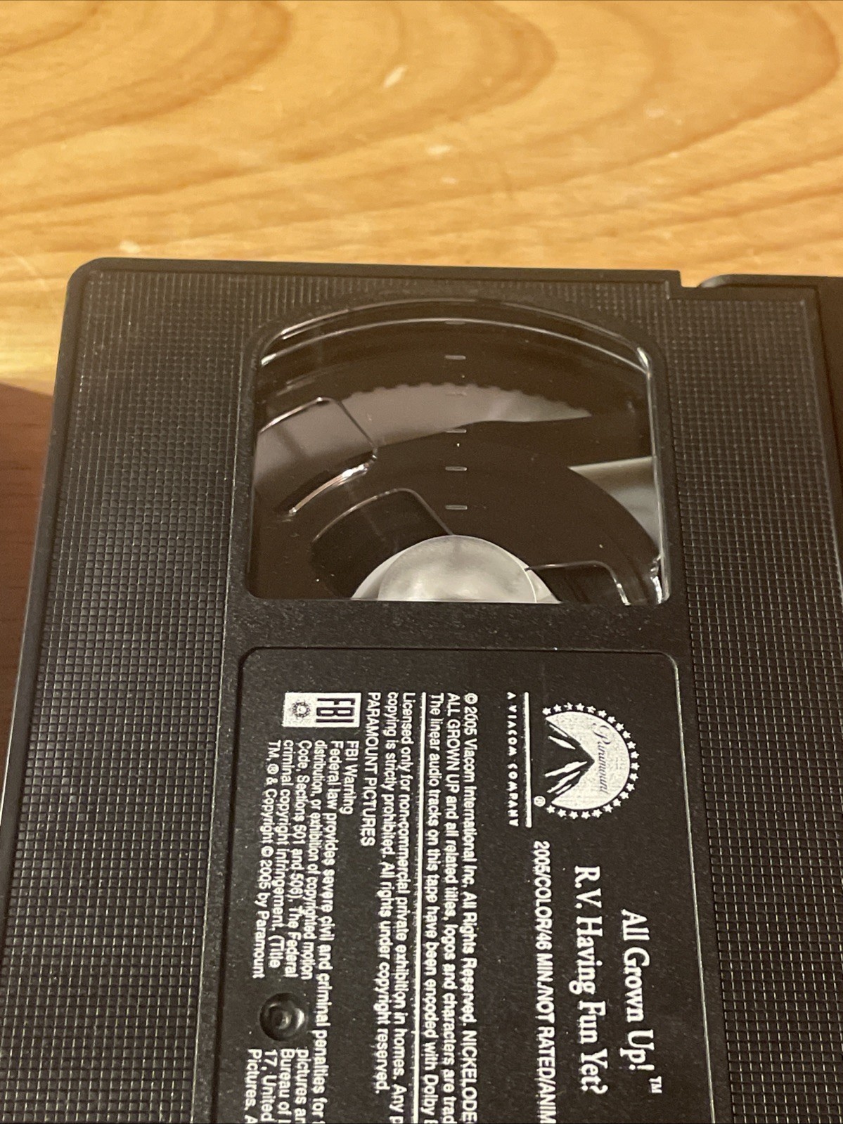 NICK All Grown Up: R.V. Having Fun Yet VHS 2005 Nickolodeon Tested✅…#1050
