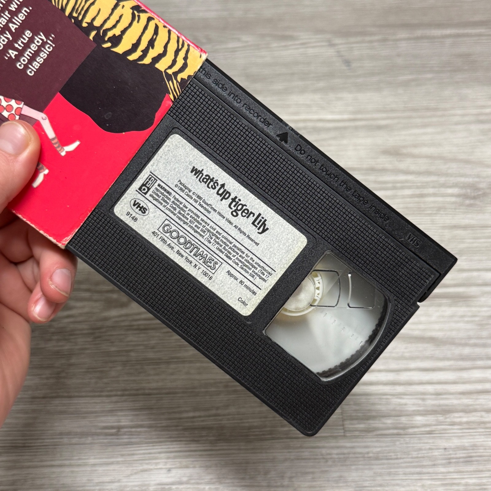 Woody Allen WHAT’S UP TIGER LILY VHS Comedy Classic 1966 Color 80 mins.