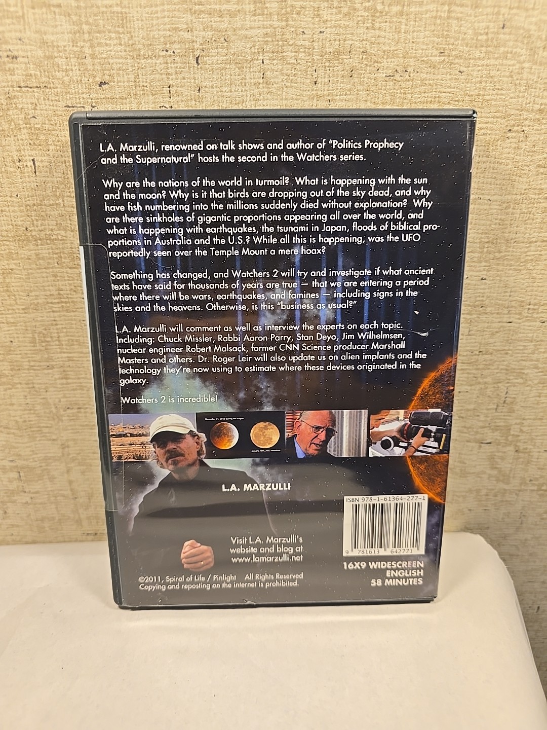 THE WATCHERS~WATCHERS 2~WATCHERS 3~2010-11 MINT 3 DVD SET~L.A. MARZULLI~UFOs +