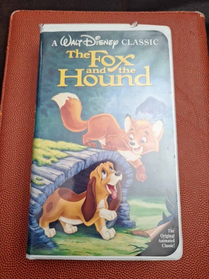Disney Original -The Fox and the Hound (VHS, 1994) Vintage Clamshell