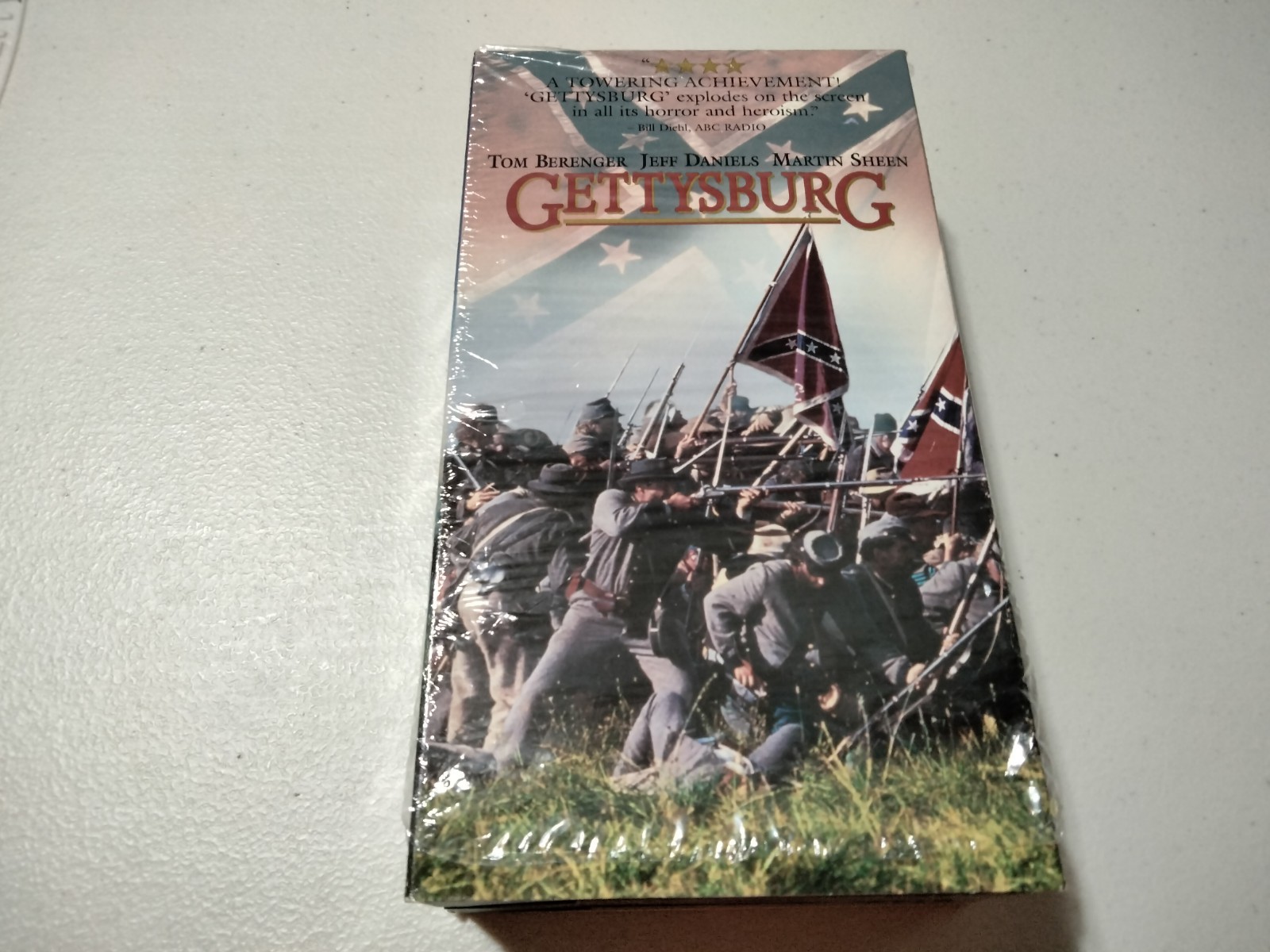 Gettysburg VHS Sam Elliott Tom Berenger Civil War