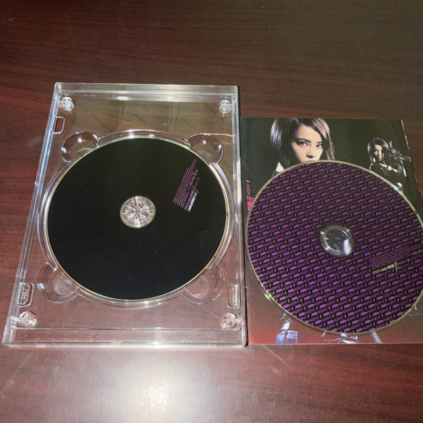 Jolin Tsai Agent J Love Mission 2007 Taiwan DVD + CD Taiwanese