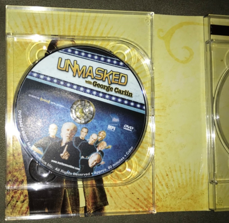 GEORGE CARLIN ALL MY STUFF DVD STAND UP COMEDY BOX SET (NO OUTER BOX)