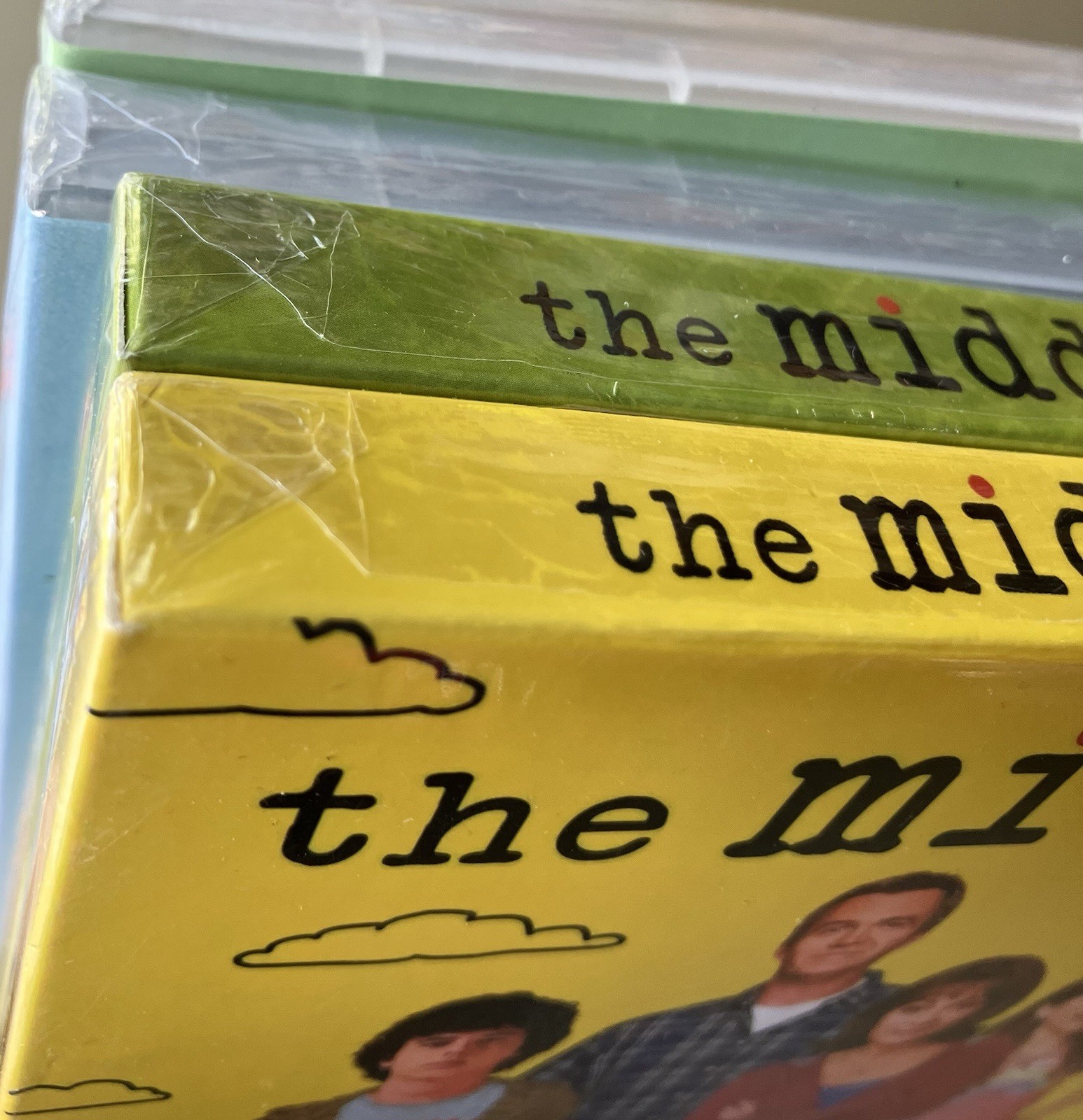 the middle DVD sets Seasons Two, Three, Six, Seven brand new sealed