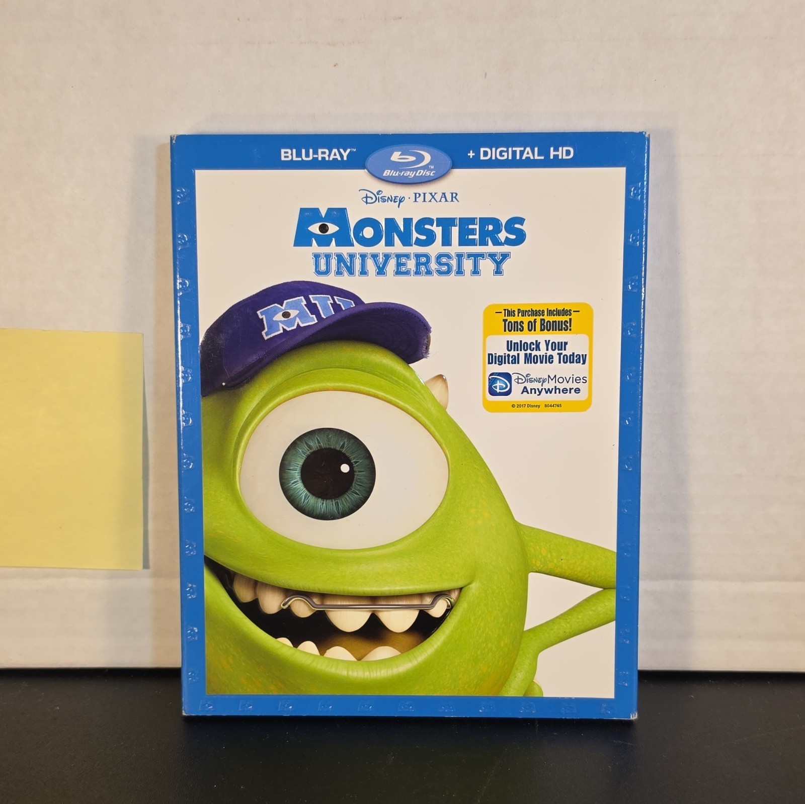 Monsters University Blu-ray Movie Disney Pixar Slipcover