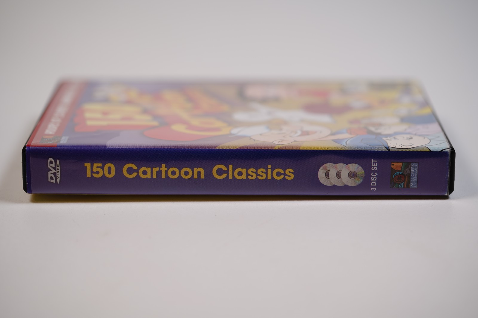 150 Cartoon Classics (DVD, 2006, 3-Disc Set) Popeye Betty Boop Casper Felix