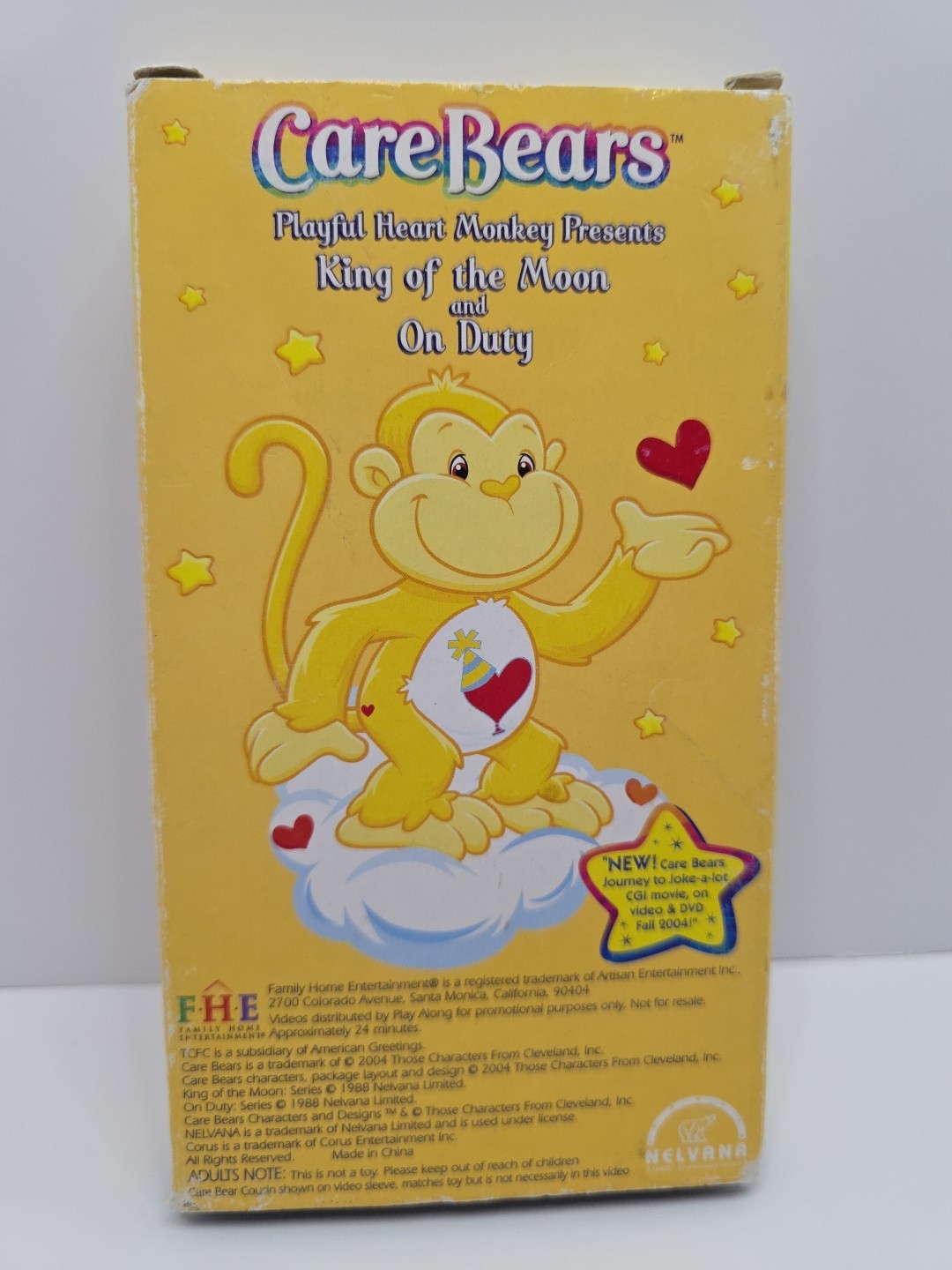 Vintage Care Bears #15 & #17 VHS Tapes Features Care Bears Cousins