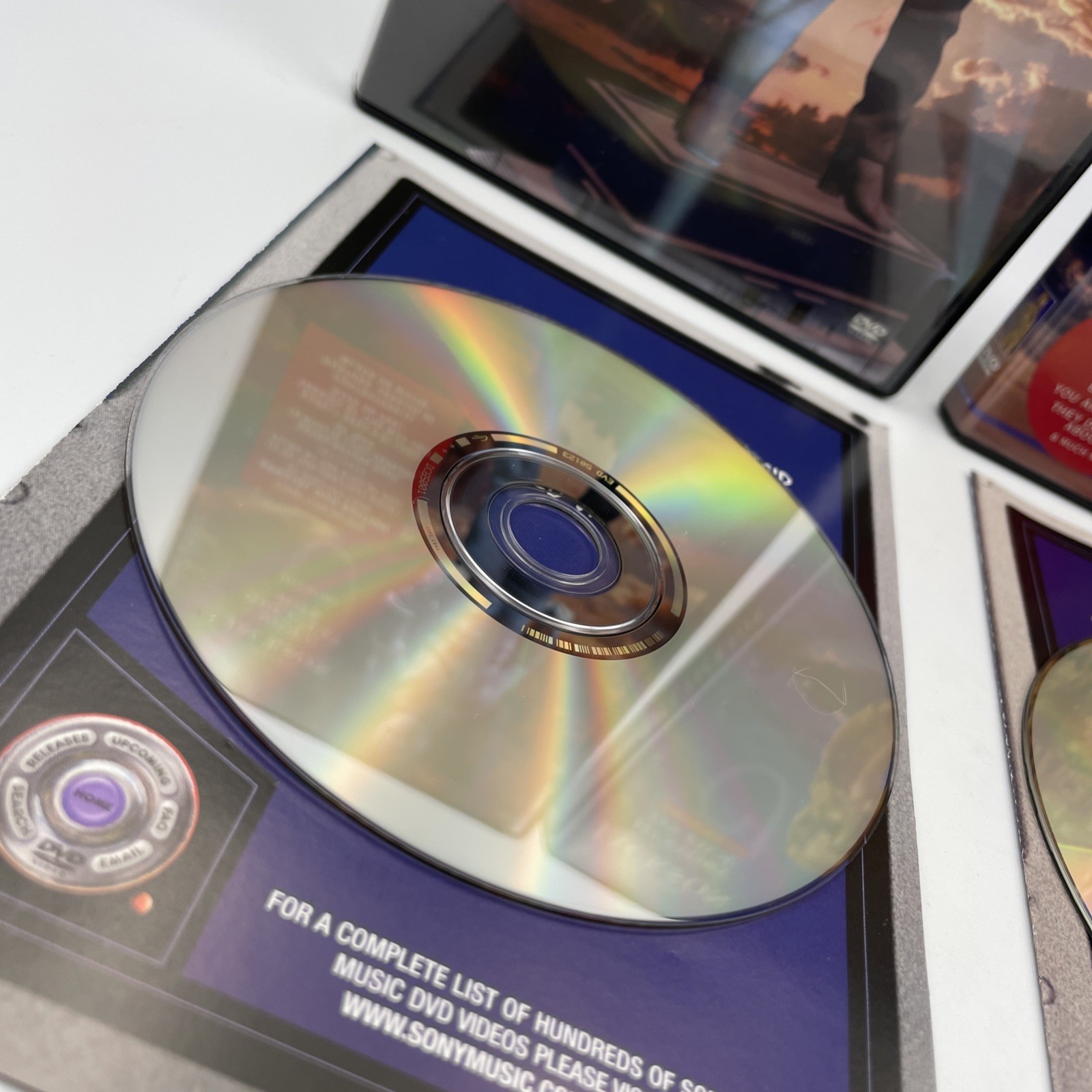 Michael Jackson HIStory DVD Lot Video Greatest Hits Vol 1 & History On Film Vol