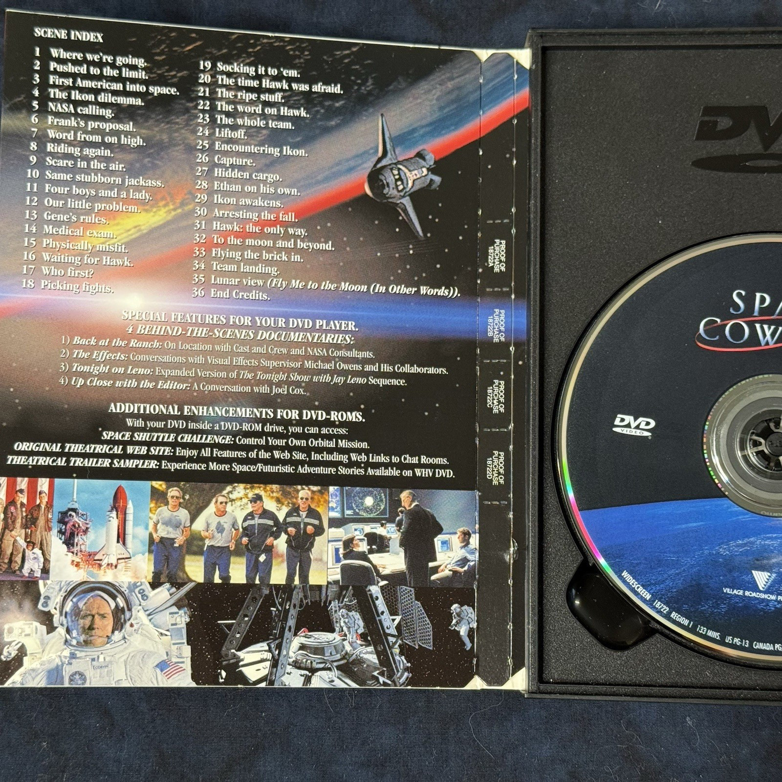 Disaster Movie Bundle – 3 DVD – Independence Day, Space Cowboys, Deep Impact