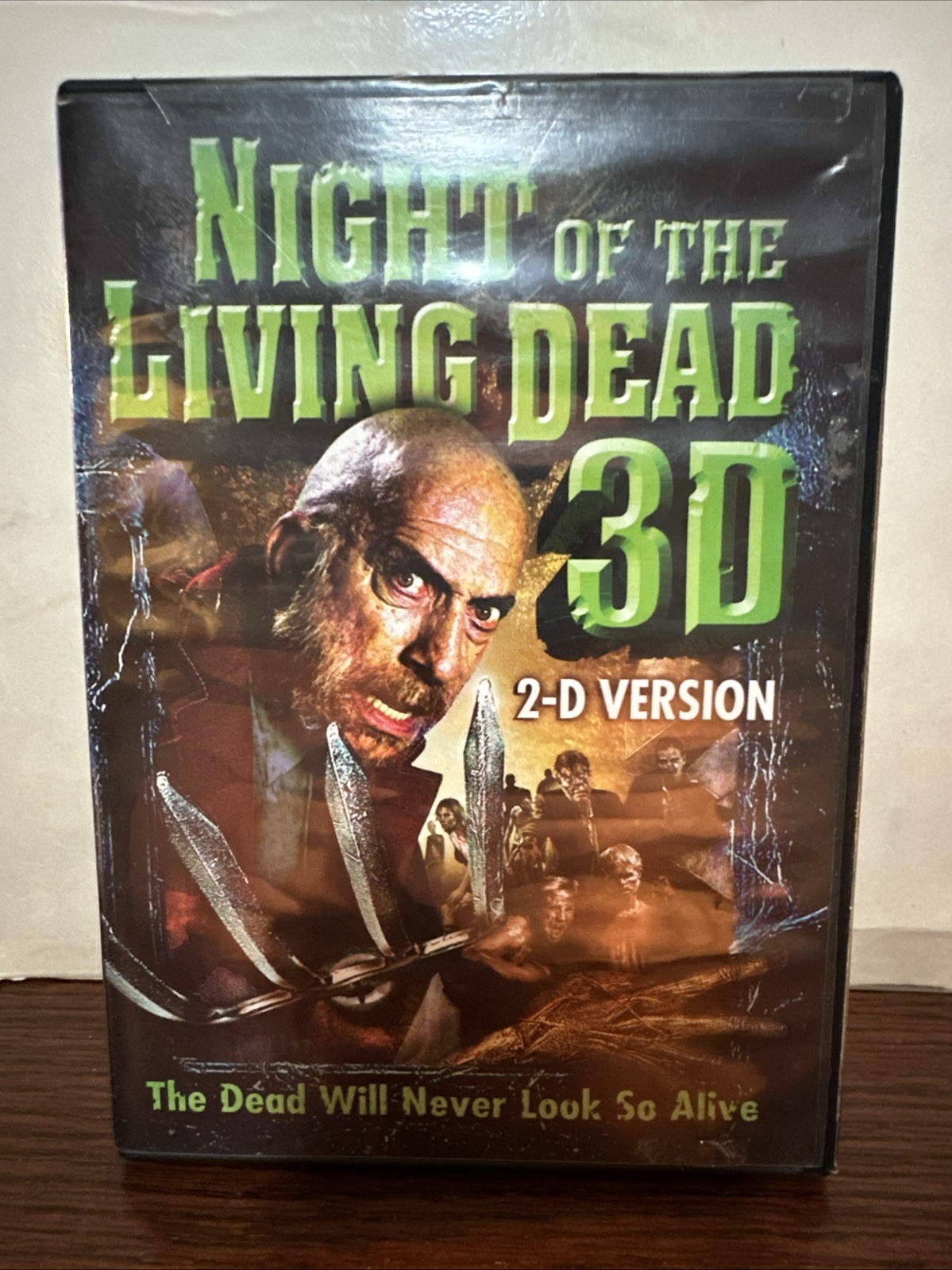 Night of the Living Dead 3D (DVD, 2006) 2D Version – Great Working Condition