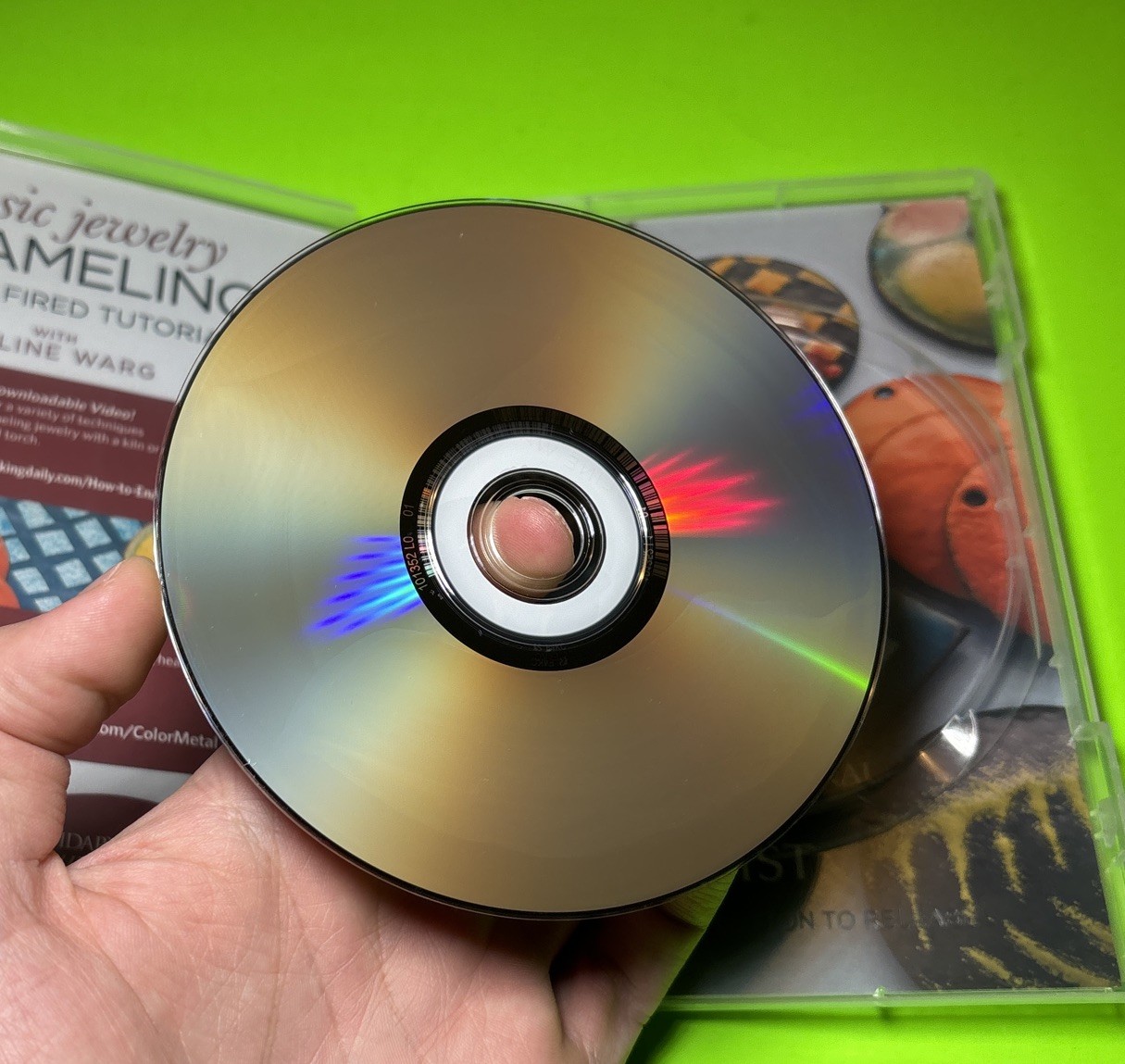 Basic Jewelry Enameling Torch Fired TUTORIAL DVD Pauline Warg Lapidary RARE OOP