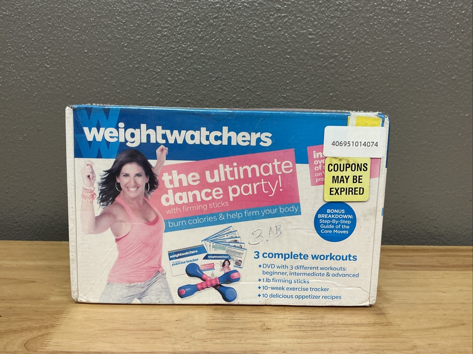 NEW Weight Watchers Ultimate Dance Party Workout Kit DVD Fitness Exercise
