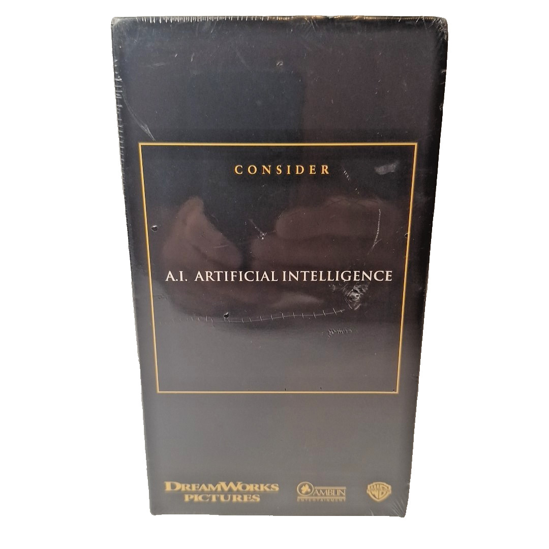 AI Artificial Intelligence VHS Academy screener Sealed 2002