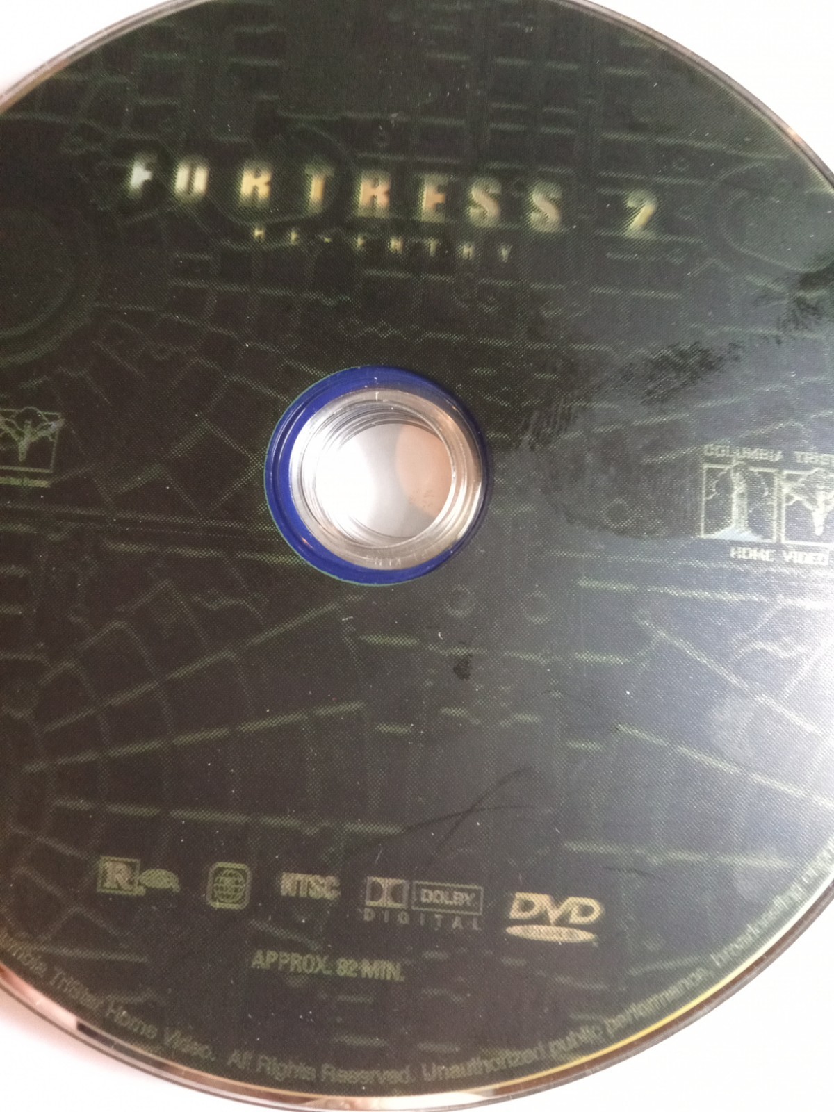 FORTRESS II DVD DISC ONLY USED FREESHIP NOTRACKING