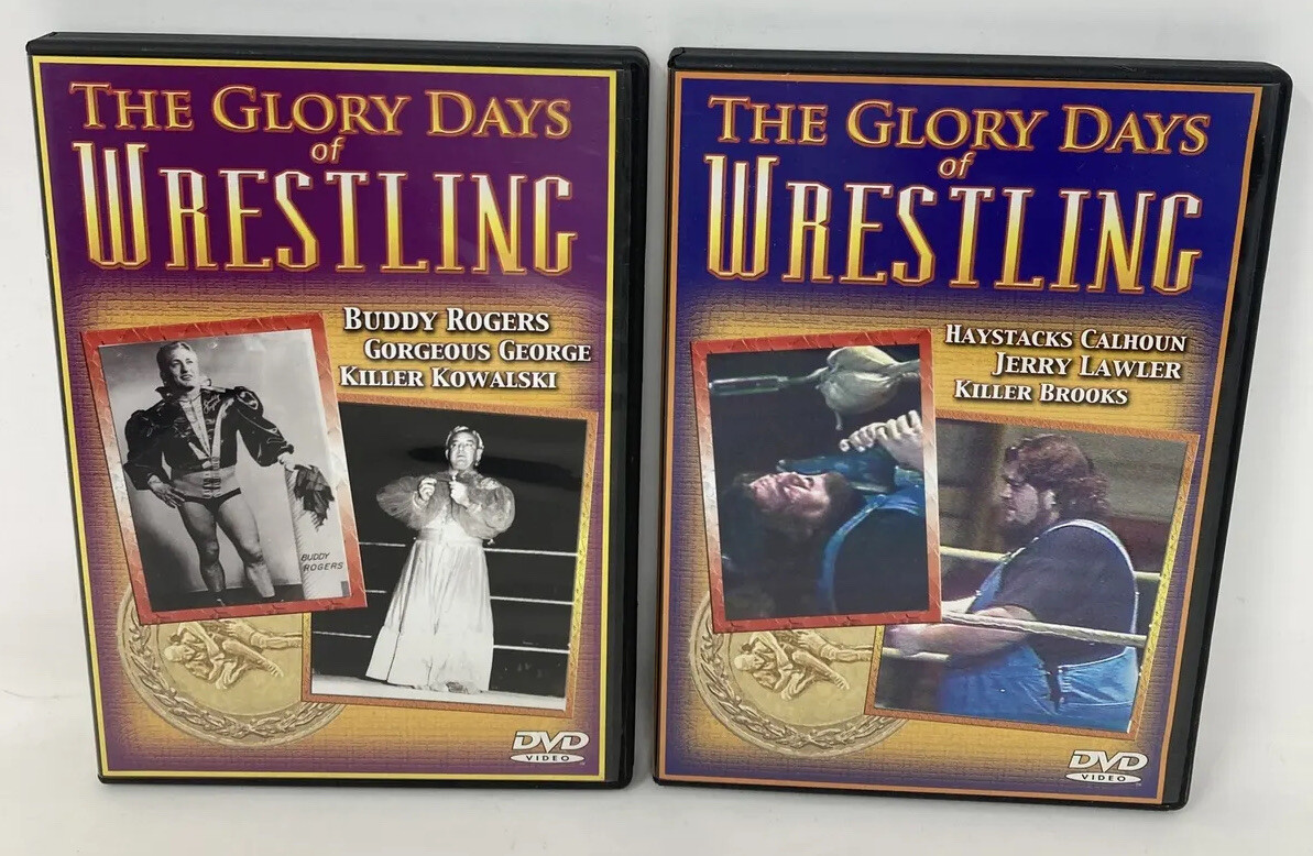 Lot of 6 Wrestling WWE DVDs ICP Bloodymania TV Slam Andre the Giant Ric Flair ++