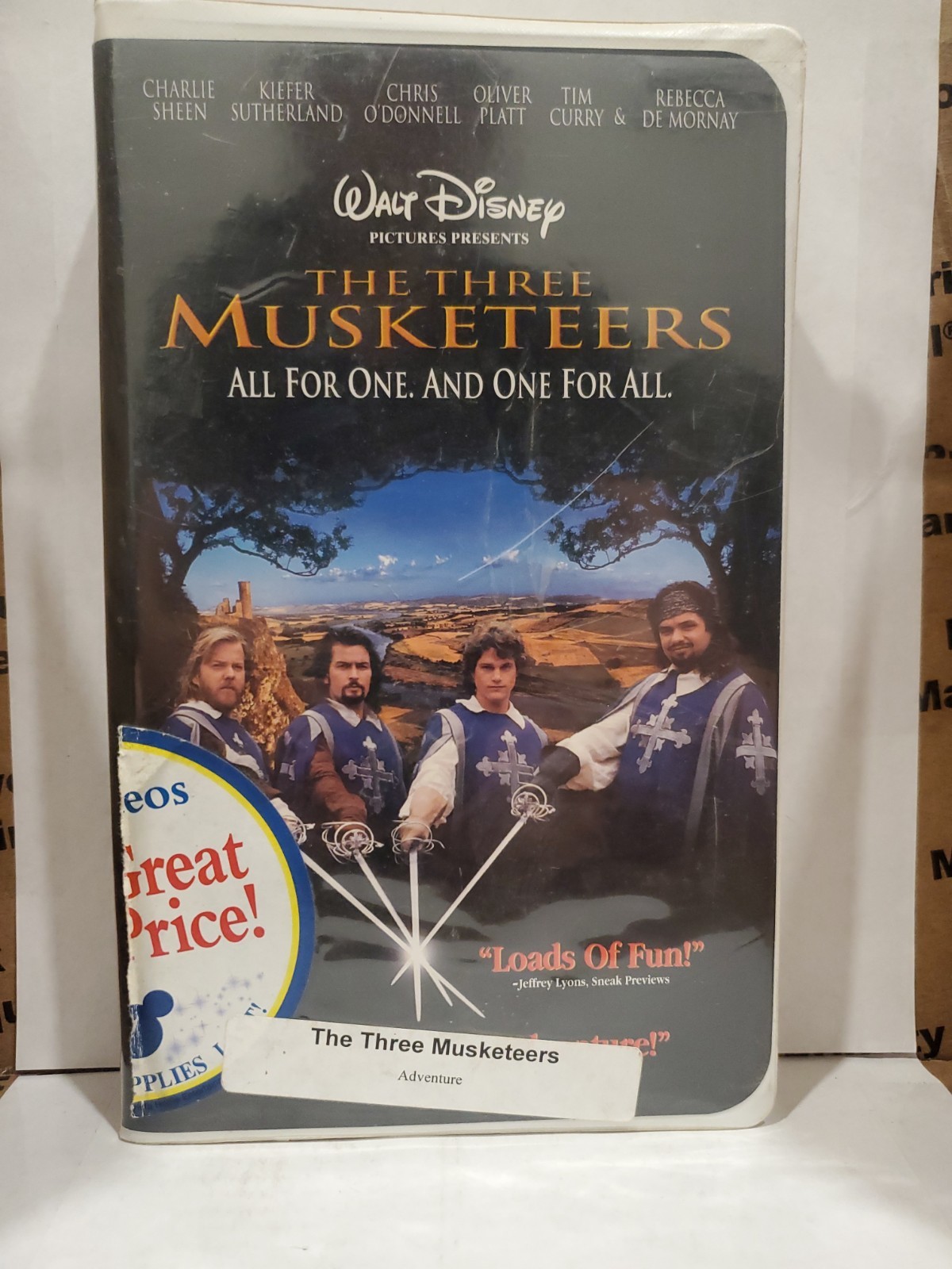 The Three Musketeers (VHS, 1994)